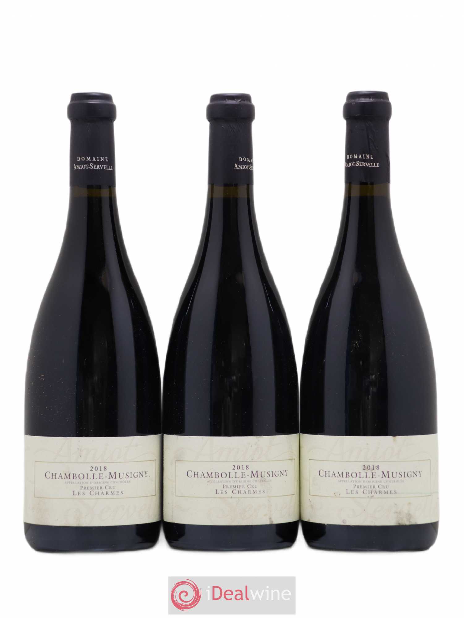 Chambolle-Musigny 1er Cru Les Charmes Amiot-Servelle 2018 - Lot de 3 bouteilles - 0