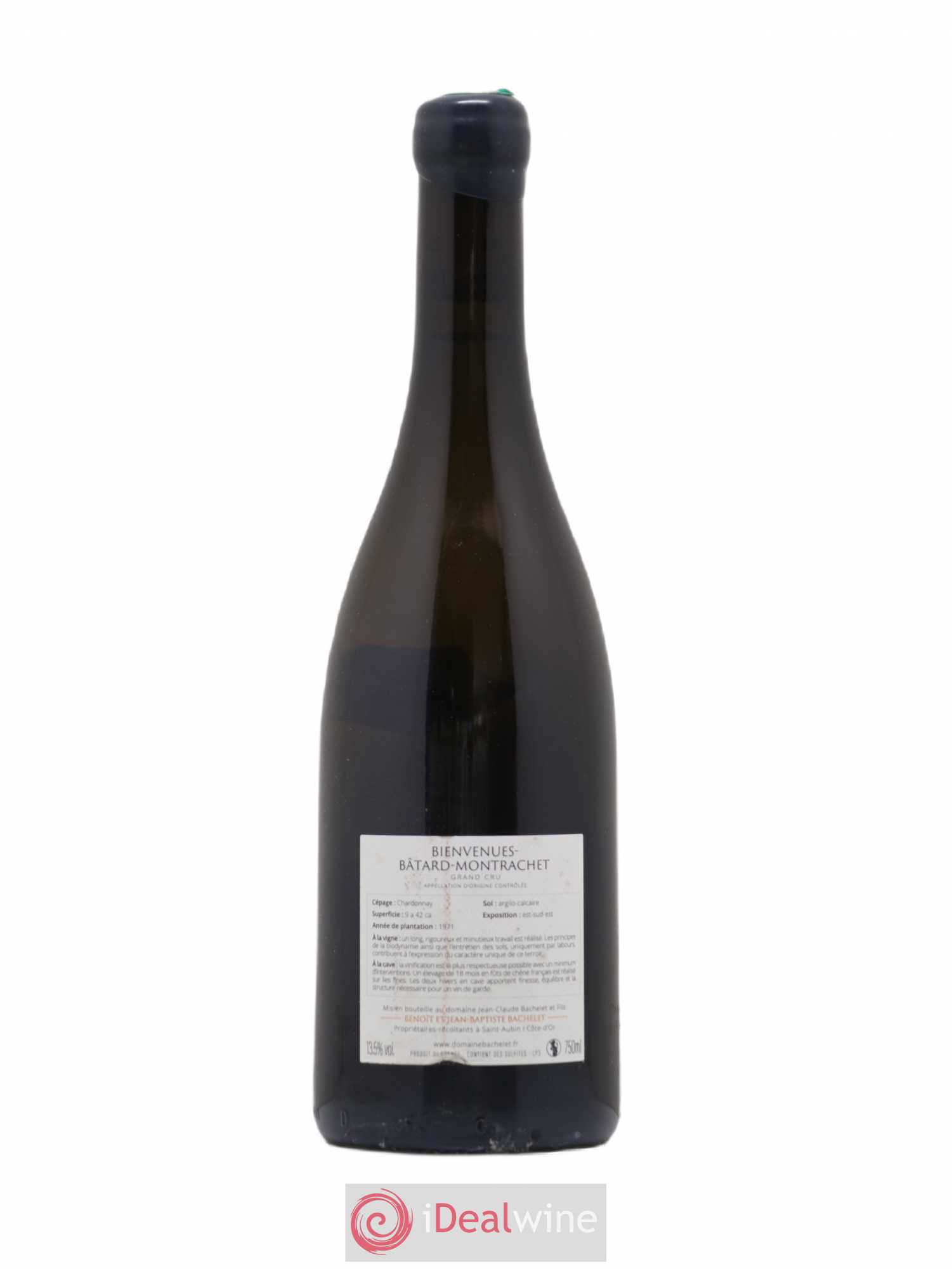 Bienvenues-Bâtard-Montrachet Grand Cru Jean-Claude Bachelet (Domaine) 2018 - Lot de 1 bouteille - 1