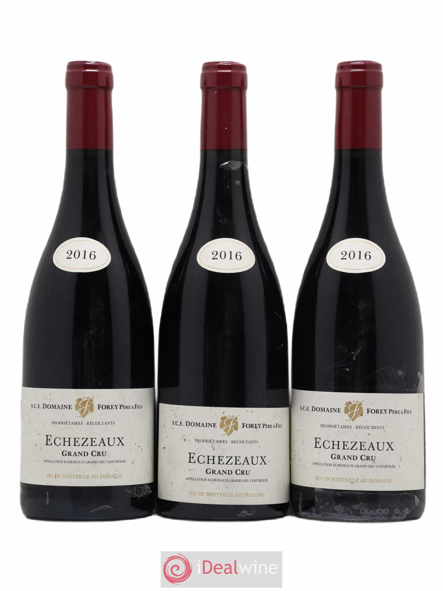 Echezeaux Grand Cru Forey Père et Fils (Domaine) 2016 - Lot de 3 bouteilles - 0