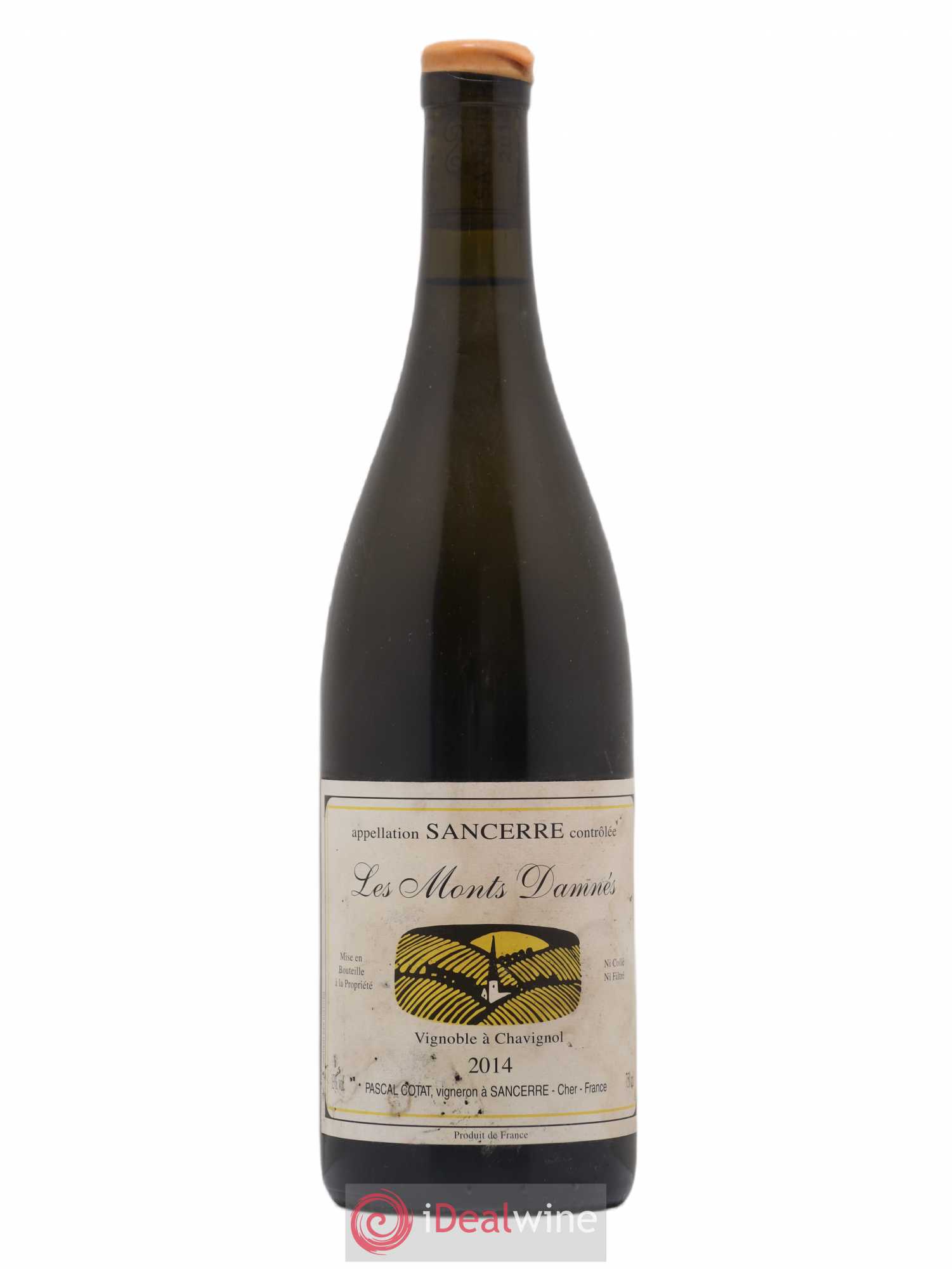 Sancerre Les Monts Damnés Pascal Cotat 2014 - Lot de 1 bouteille - 0
