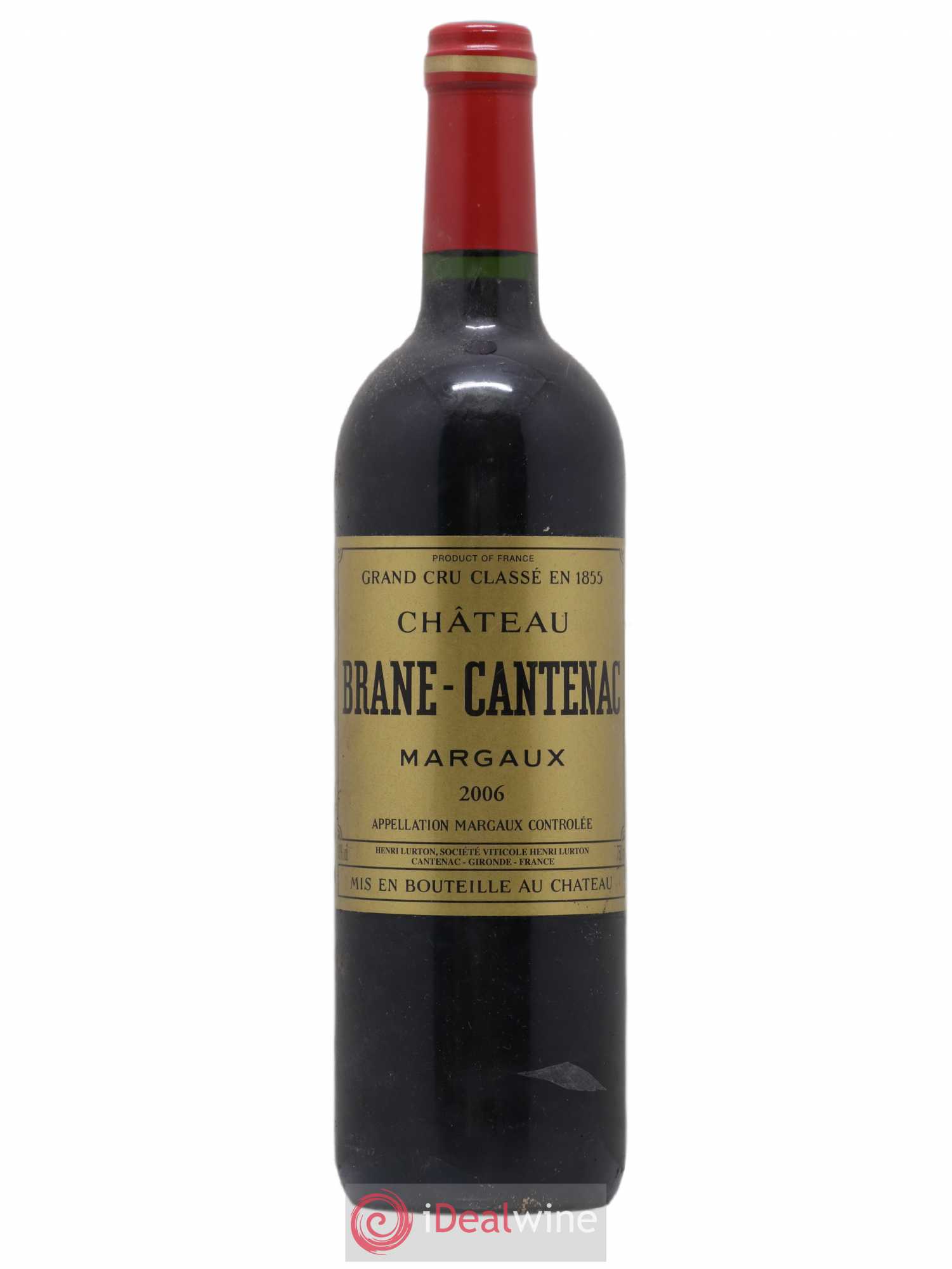 Château Brane Cantenac 2ème Grand Cru Classé 2006 - Lot de 1 bouteille - 0