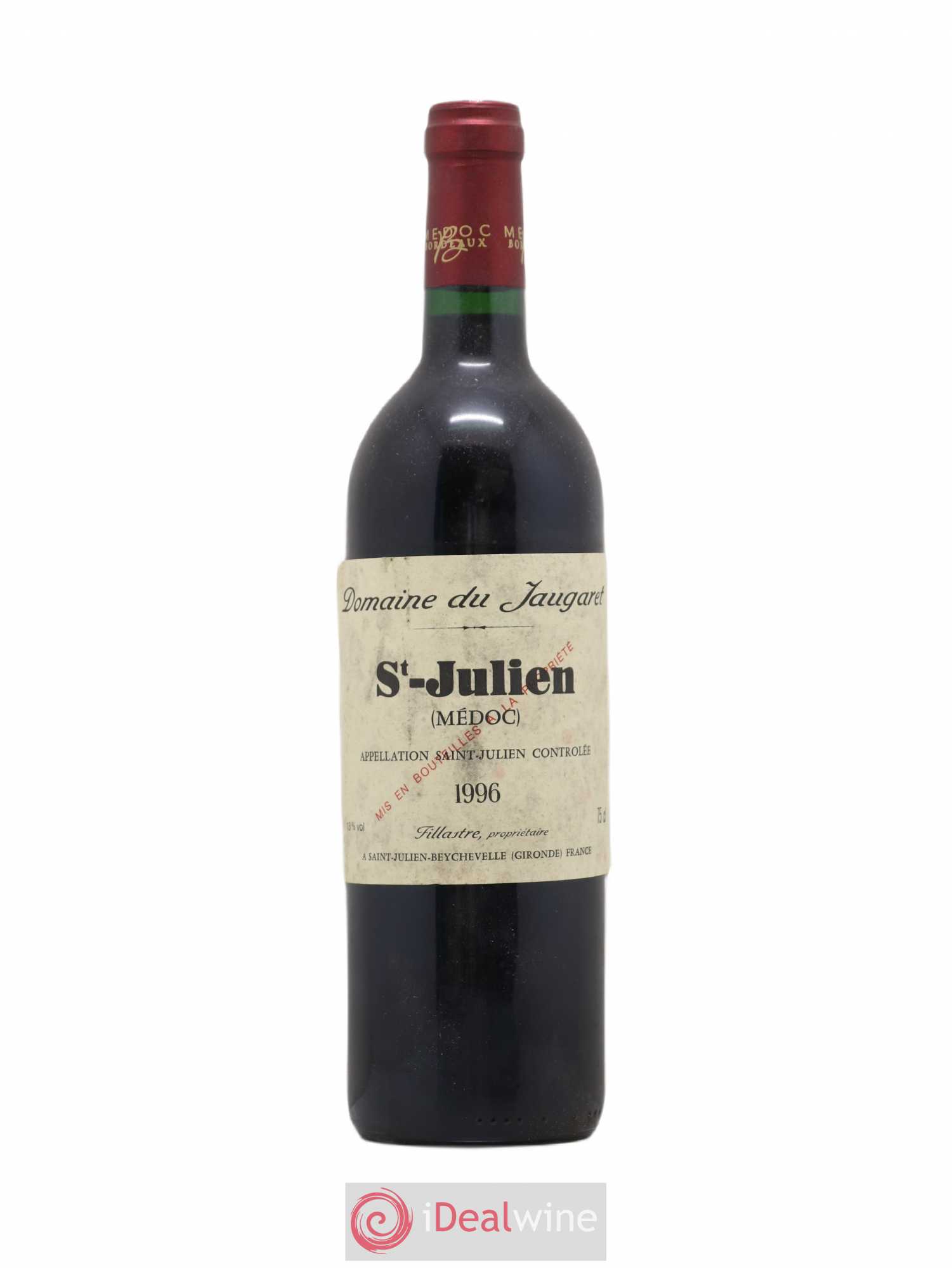 Domaine du Jaugaret 1996 - Lot de 1 bouteille - 0
