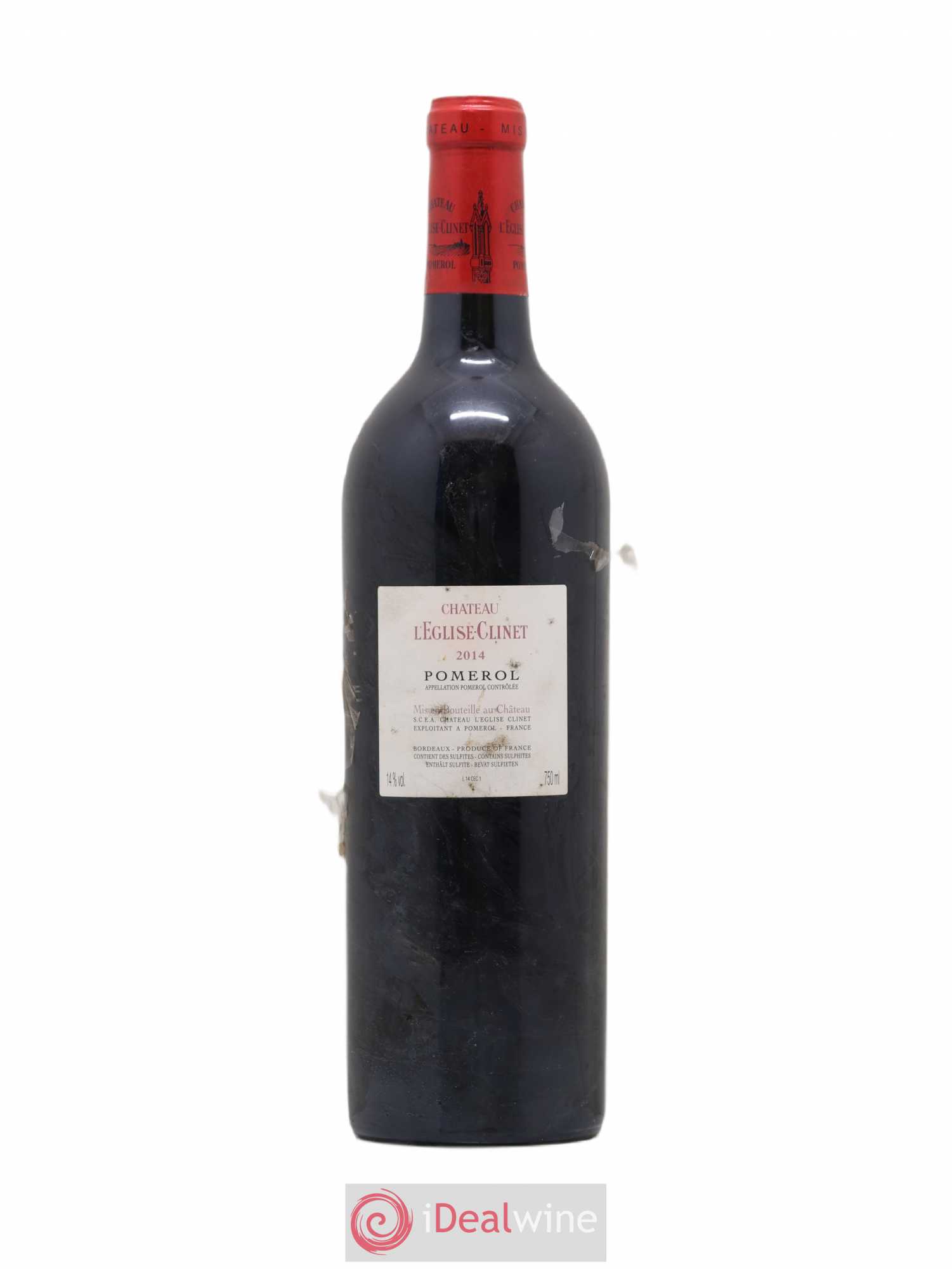Château l' Église Clinet 2014 - Lot de 1 bouteille - 1