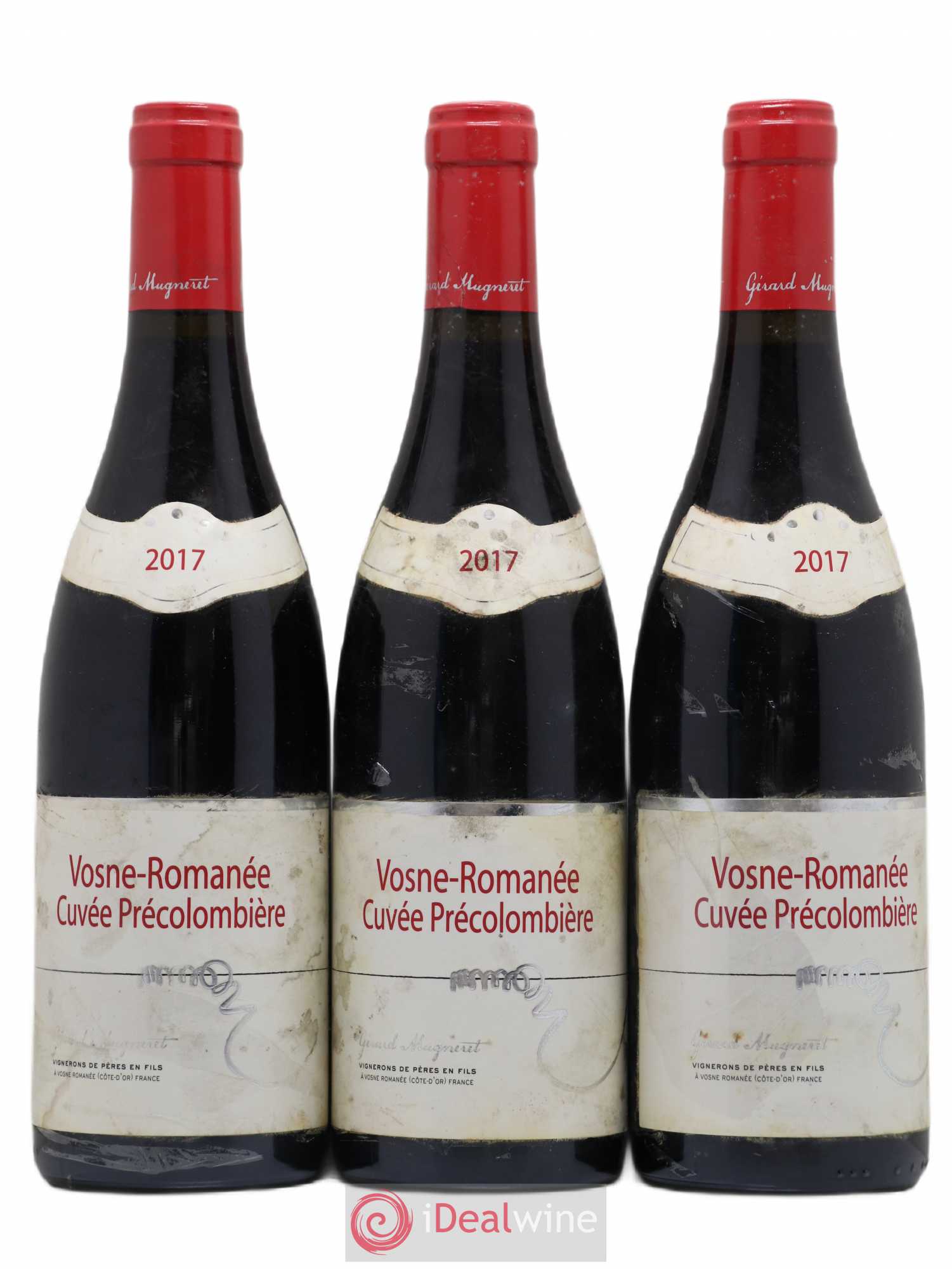 Vosne-Romanée Precolombiere Gerard Mugneret 2017 - Posten von 3 Flaschen - 0
