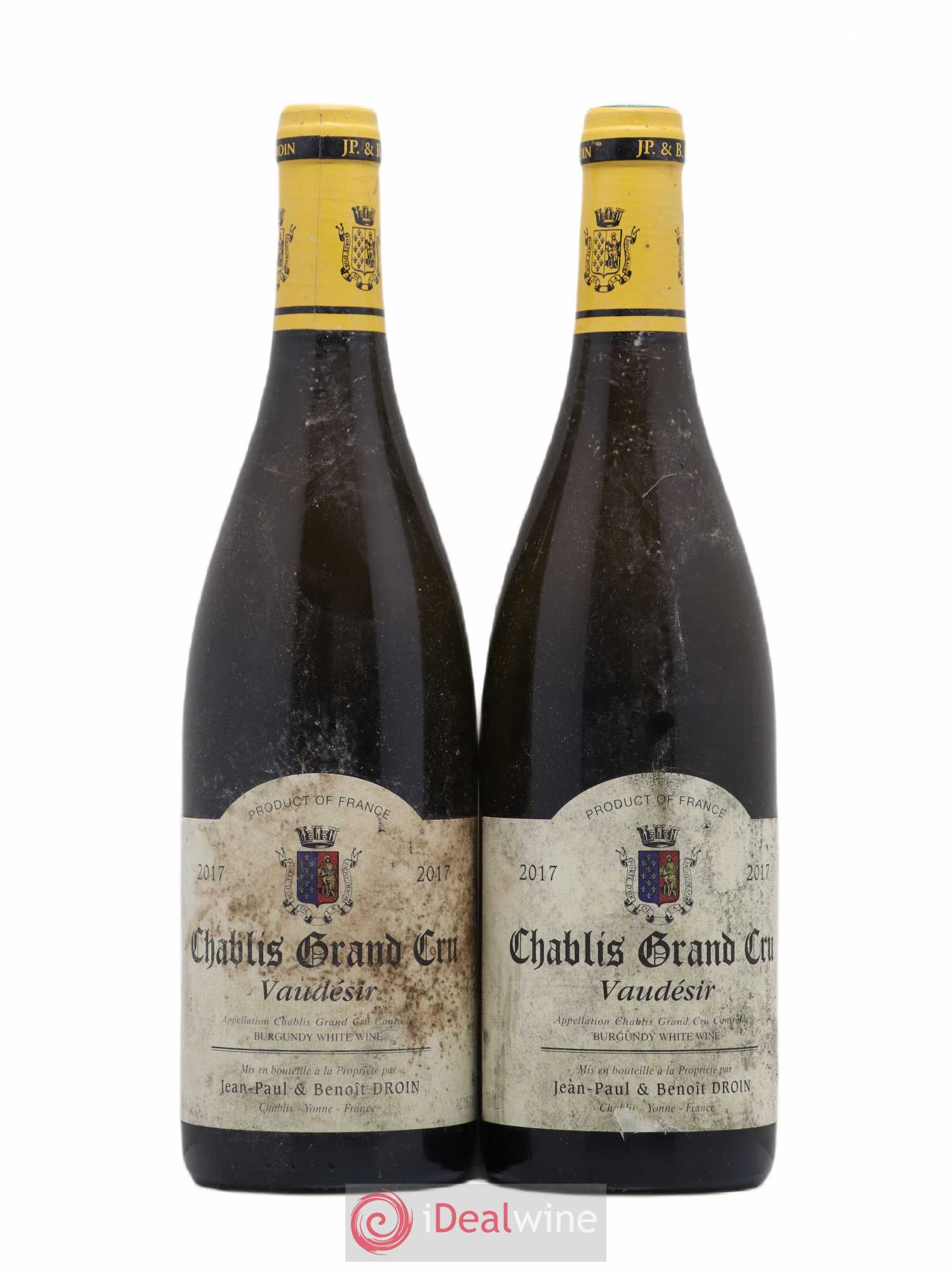 Chablis Grand Cru Vaudésir Jean-Paul & Benoît Droin (Domaine) 2017 - Lot de 2 bouteilles - 0
