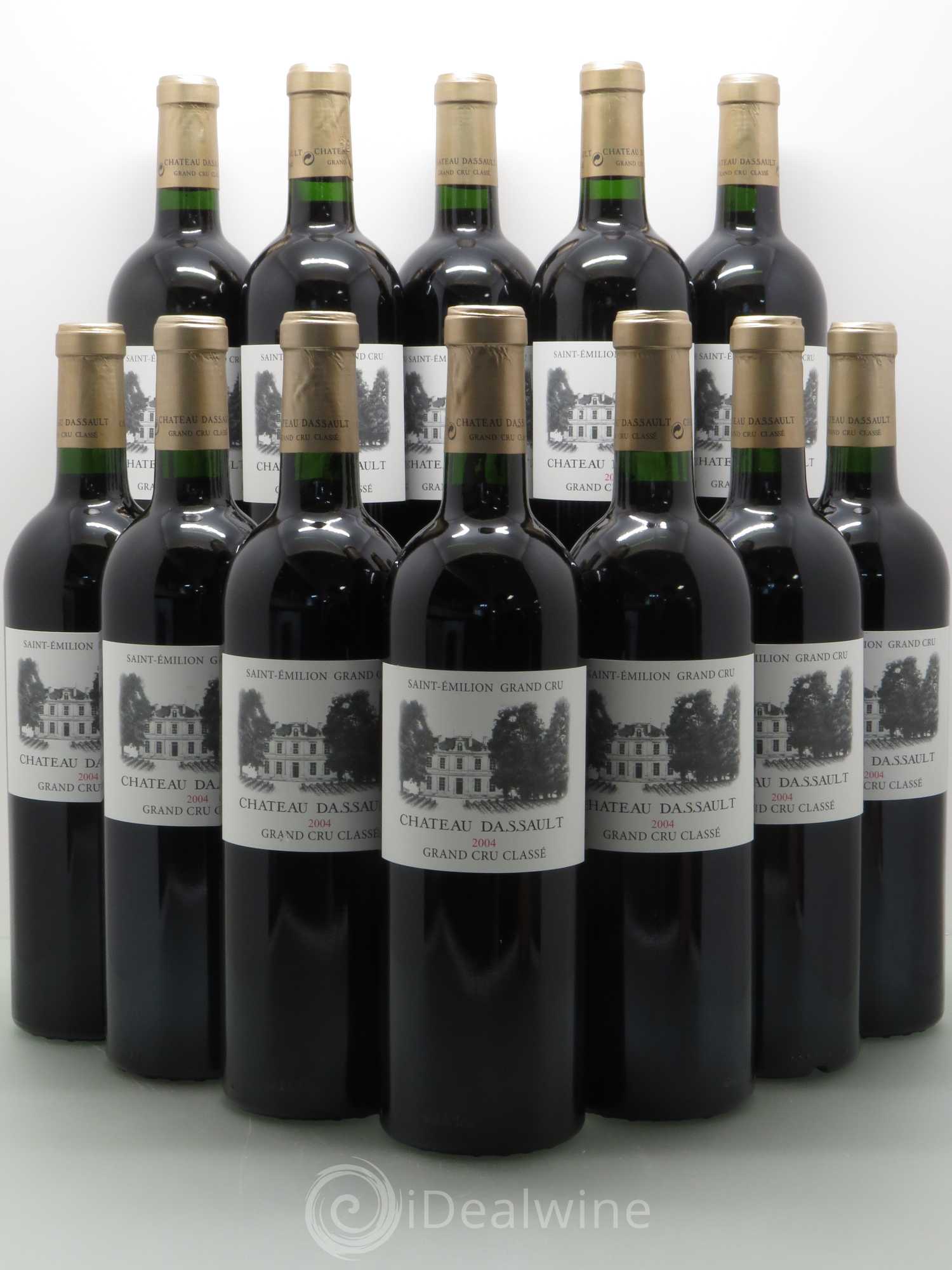 Château Dassault Grand Cru Classé 2004 - Lot de 12 bouteilles - 0