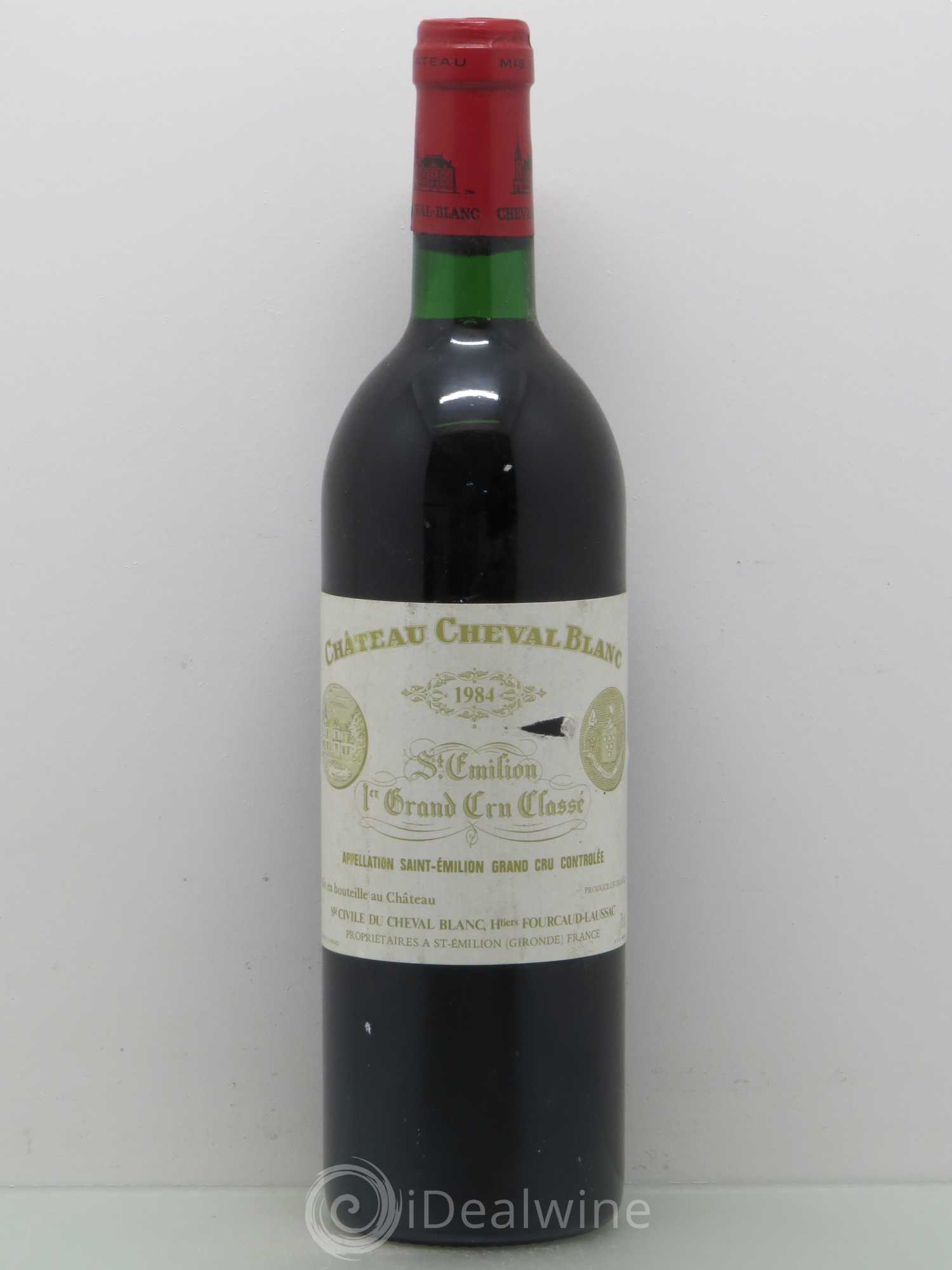 Château Cheval Blanc 1er Grand Cru Classé A 1984 - Lot de 1 bouteille - 0
