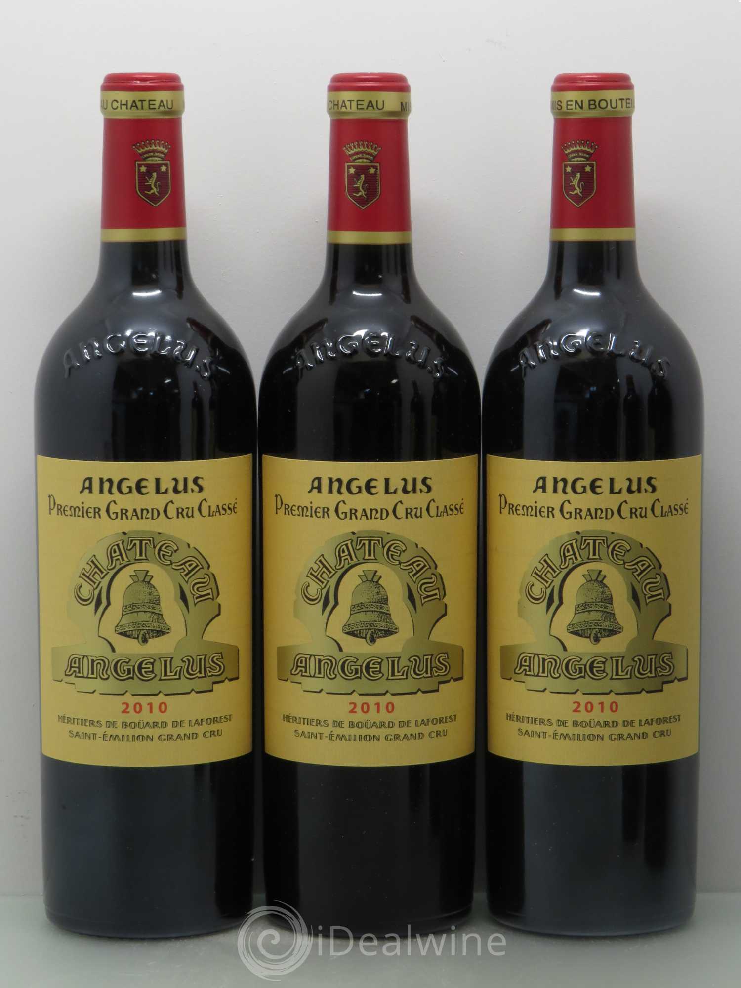 Château Angélus 1er Grand Cru Classé A 2010 - Lot de 5 bouteilles - 1