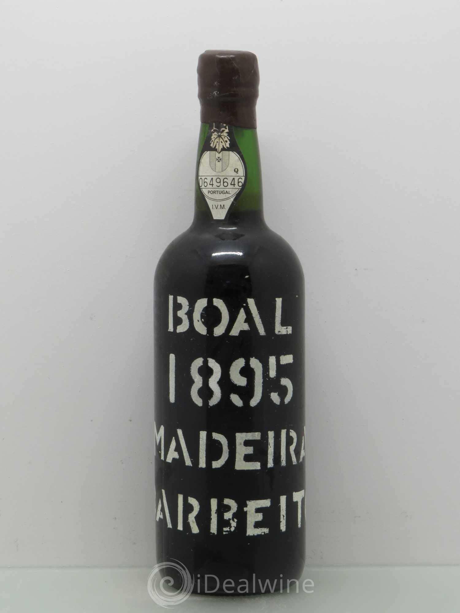 Madère Barbieto 1895 - Posten von 1 Flasche - 0