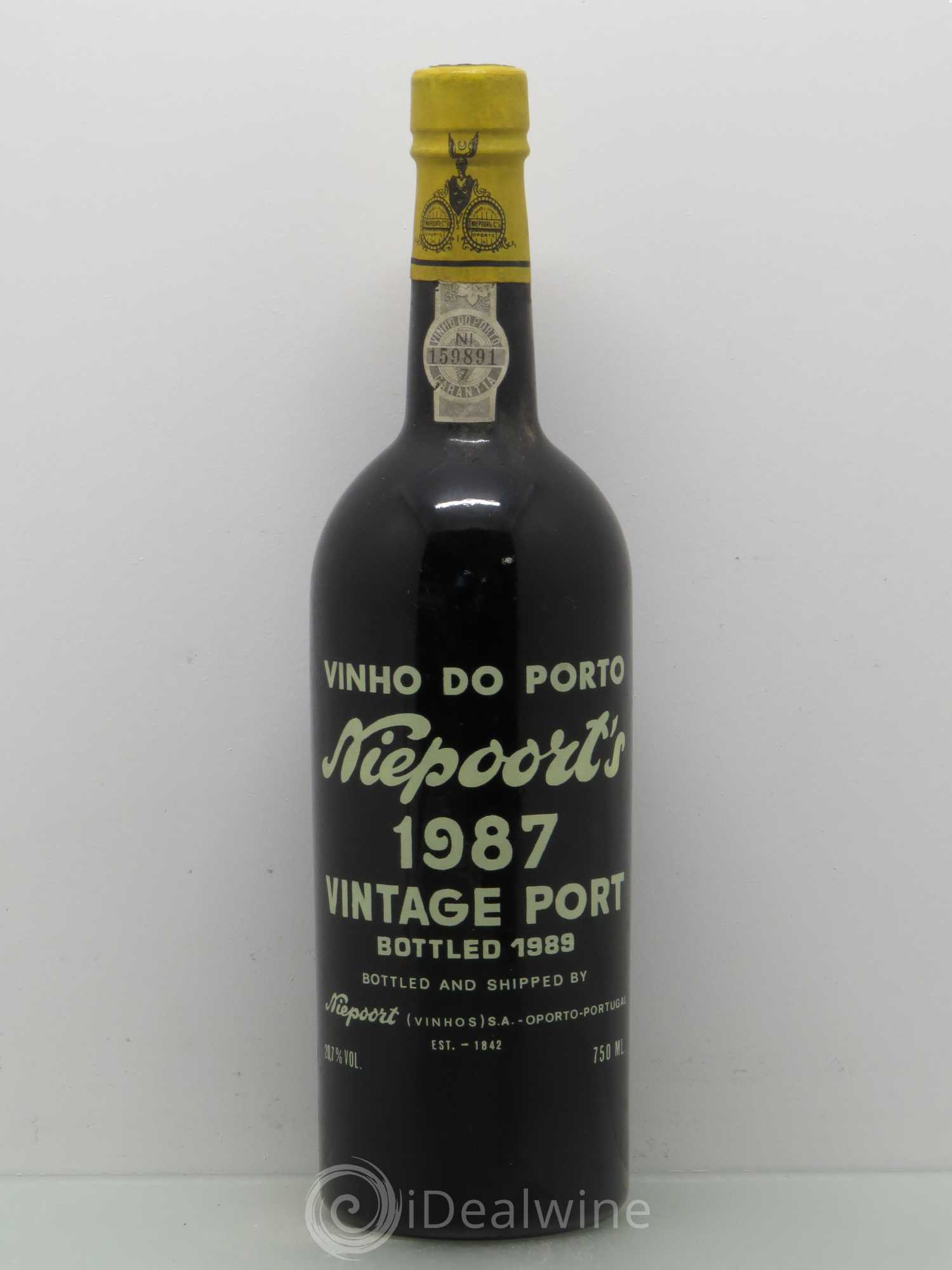 Porto Niepoort 1987 - Lot de 1 bouteille - 0