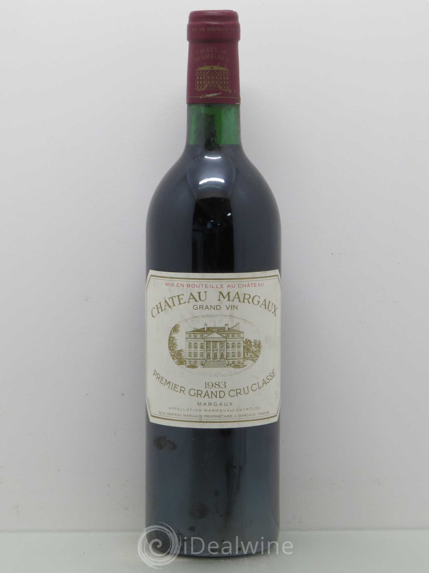 Château Margaux 1er Grand Cru Classé 1983 - Lot de 1 bouteille - 0