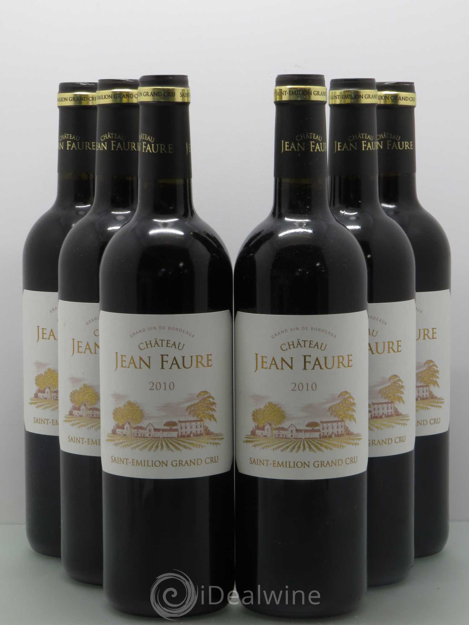 Château Jean Faure Grand Cru Classé 2010 - Lot de 6 bouteilles - 0