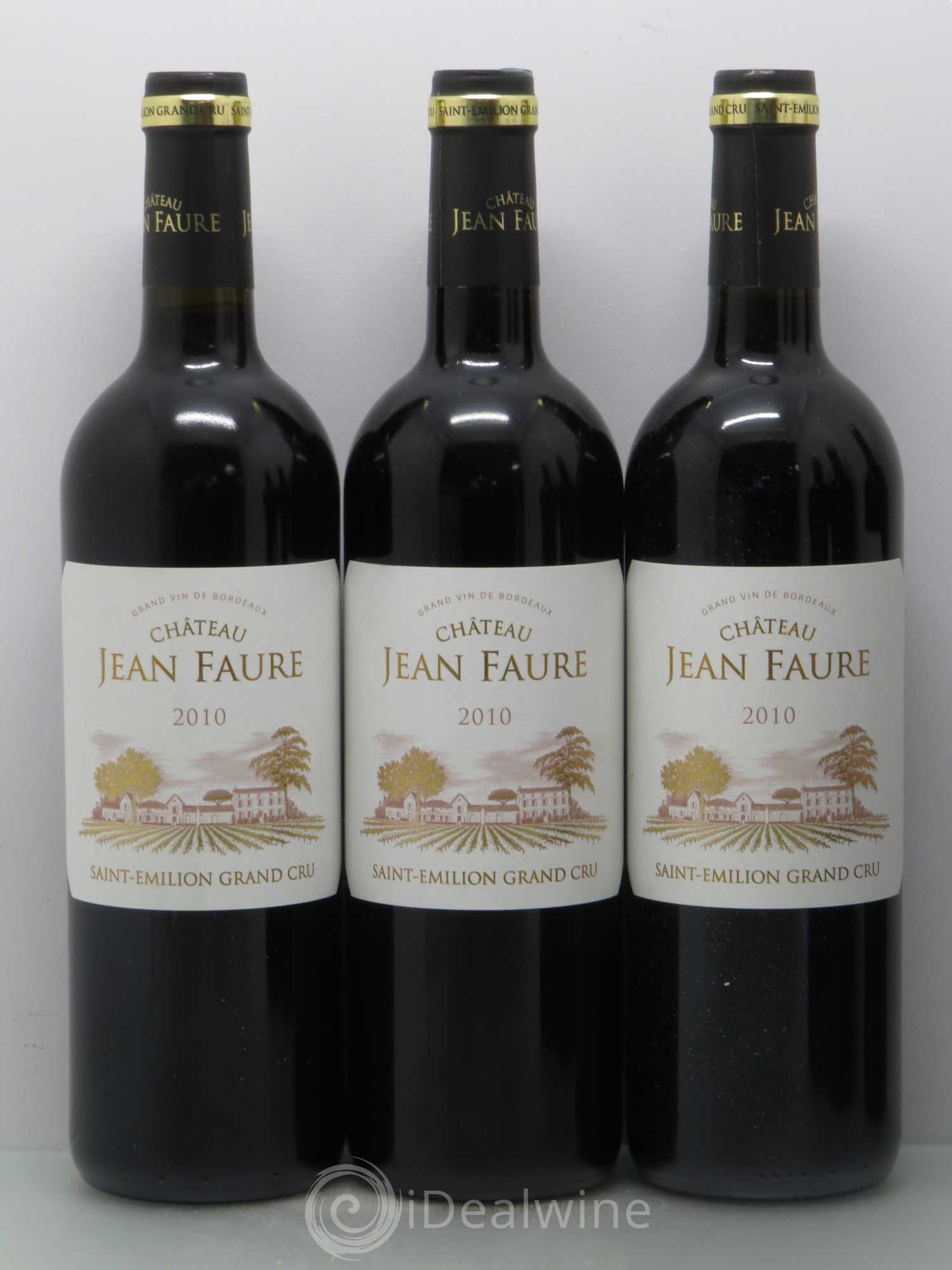 Château Jean Faure Grand Cru Classé 2010 - Lot de 6 bouteilles - 1