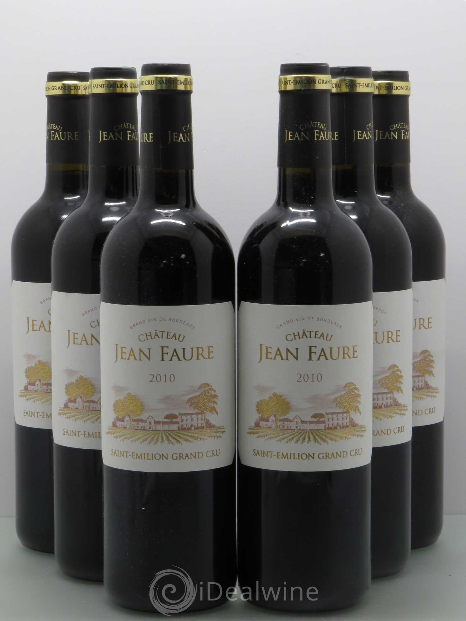 Château Jean Faure Grand Cru Classé 2010 - Lot de 6 bouteilles - 0