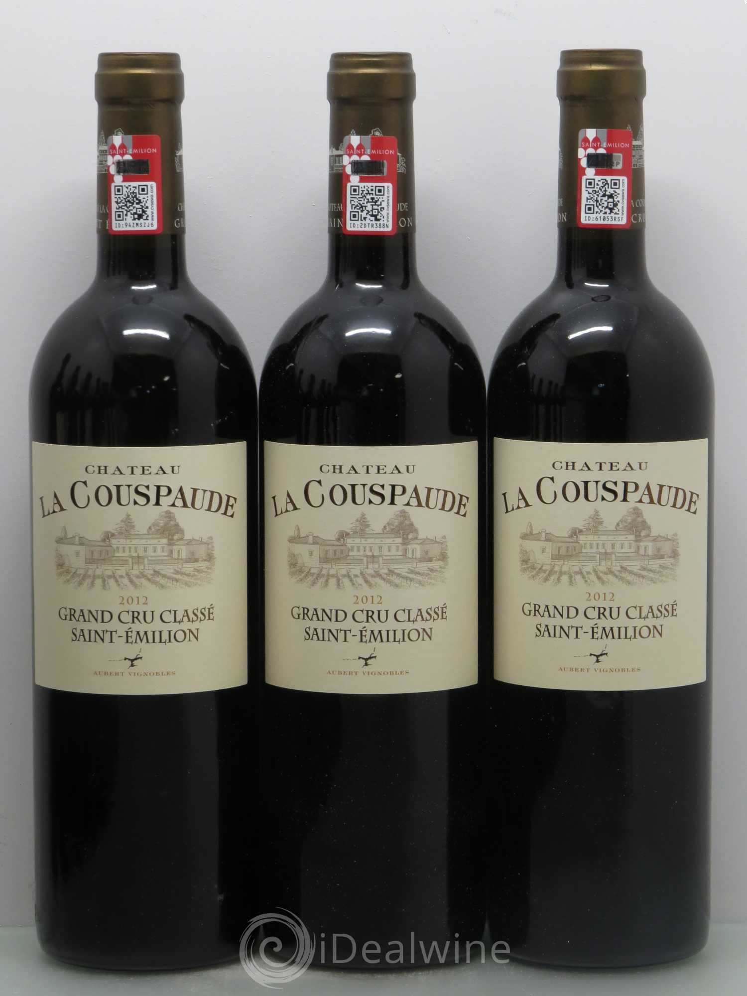 Château la Couspaude Grand Cru Classé 2012 - Lot de 12 bouteilles - 2