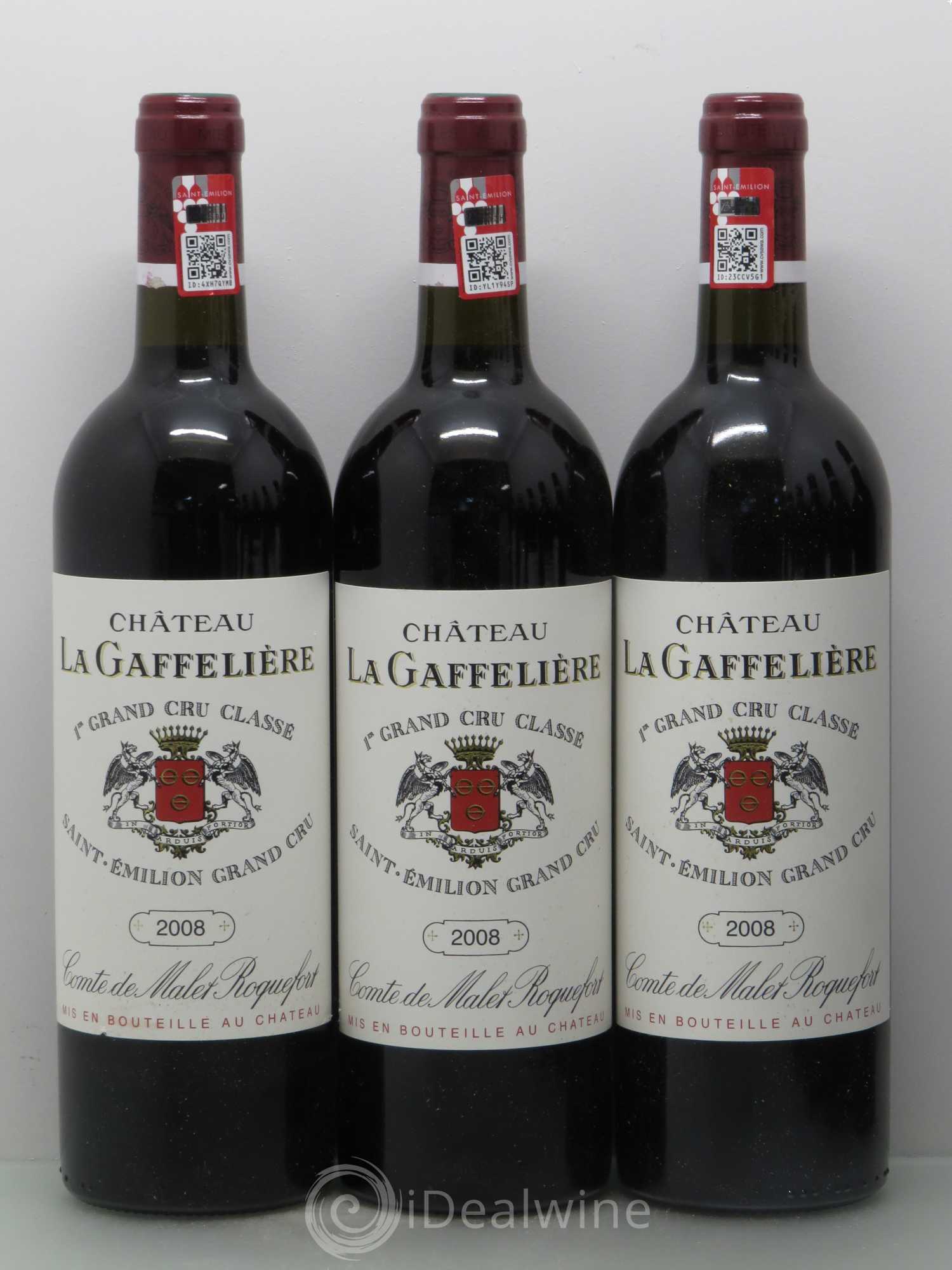 Château la Gaffelière 1er Grand Cru Classé B 2008 - Lot de 12 bouteilles - 2