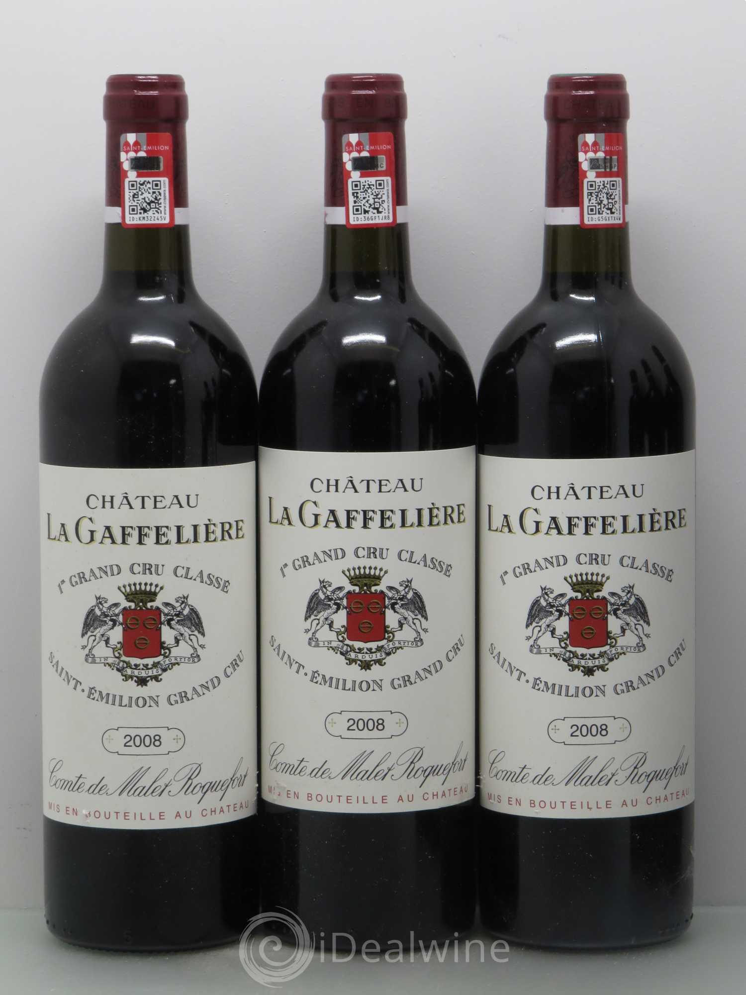 Château la Gaffelière 1er Grand Cru Classé B 2008 - Lot de 12 bouteilles - 3