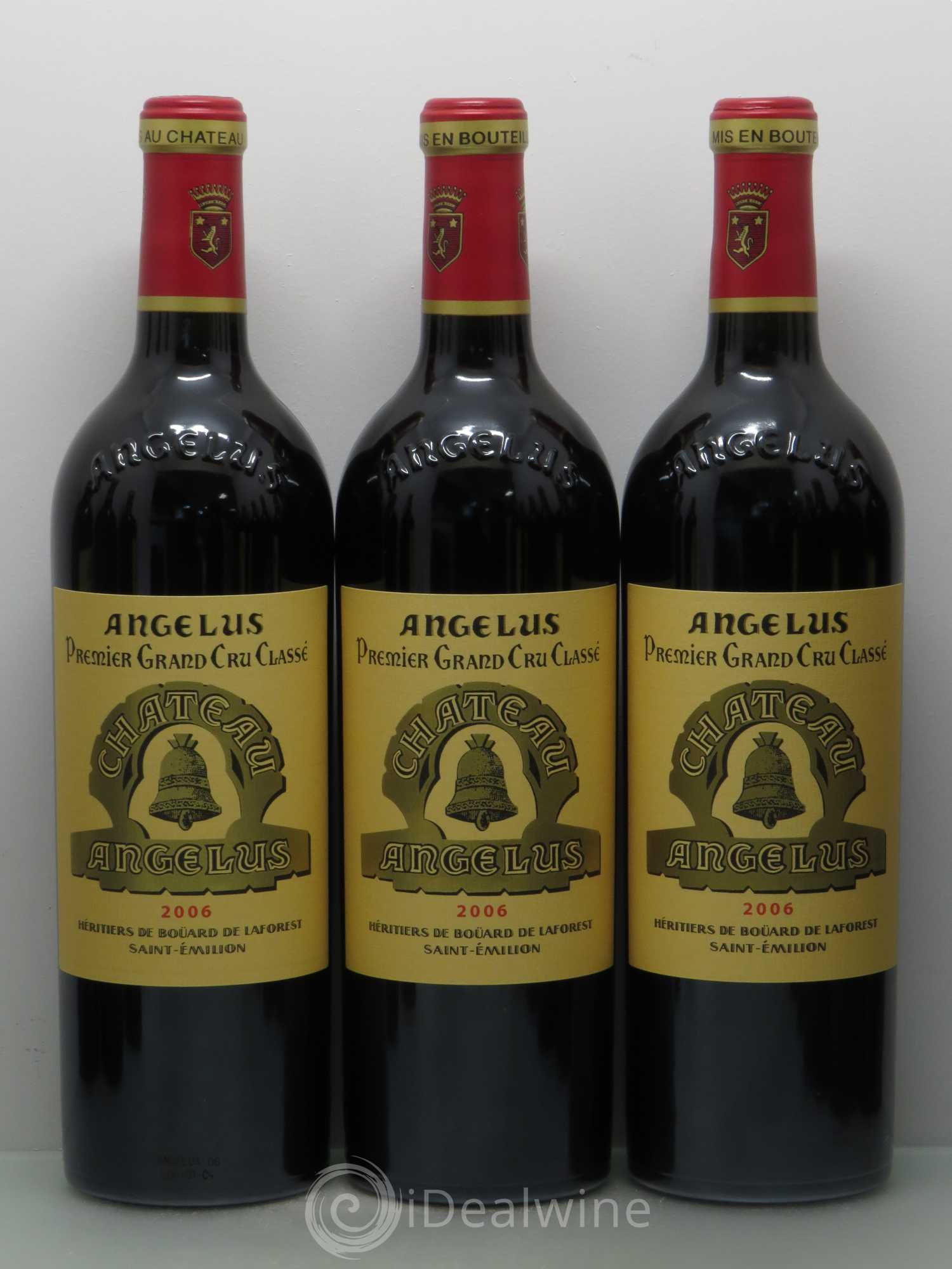 Château Angélus 1er Grand Cru Classé A 2006 - Lot de 12 bouteilles - 1