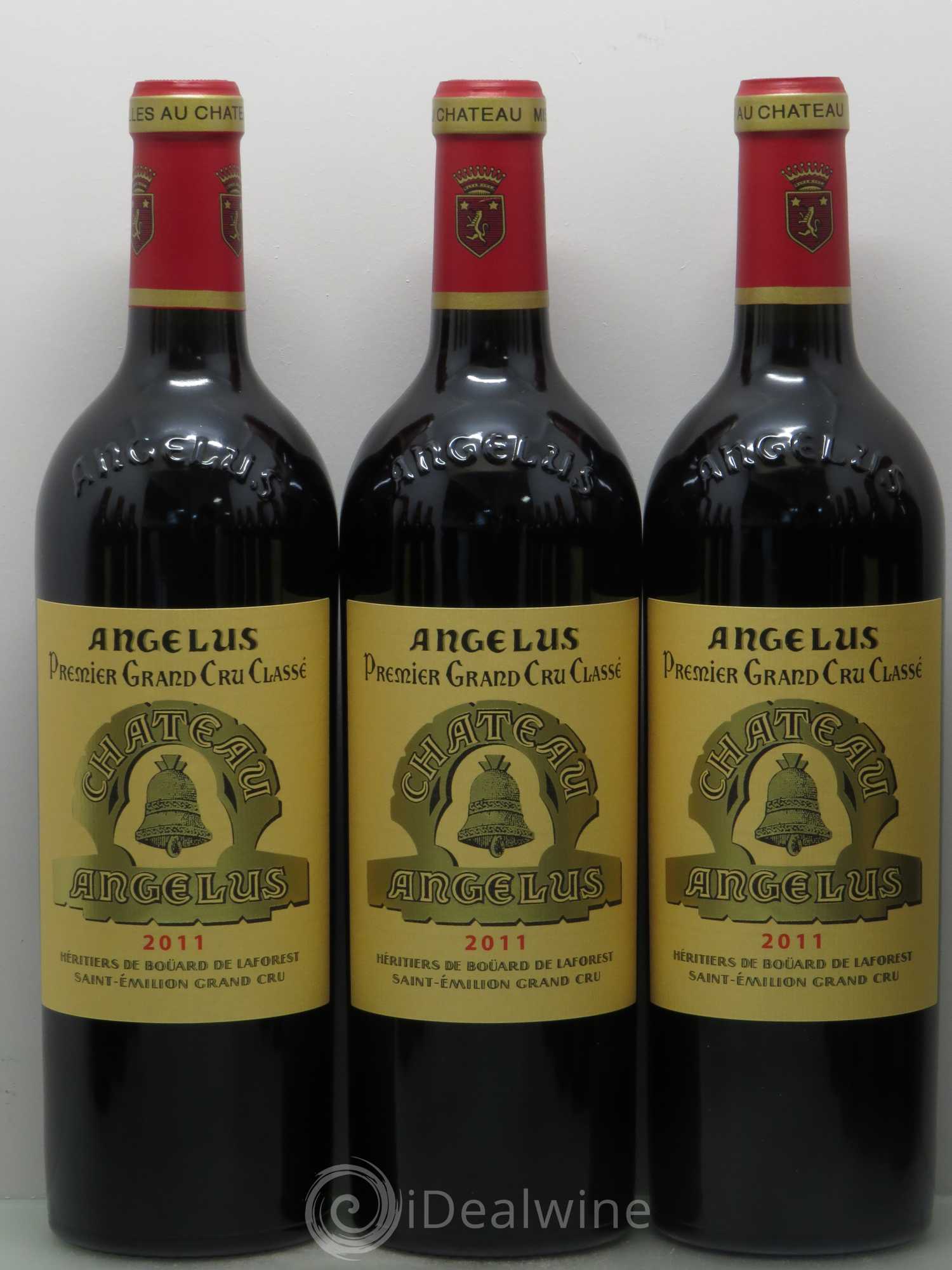 Château Angélus 1er Grand Cru Classé A 2011 - Lot de 12 bouteilles - 1