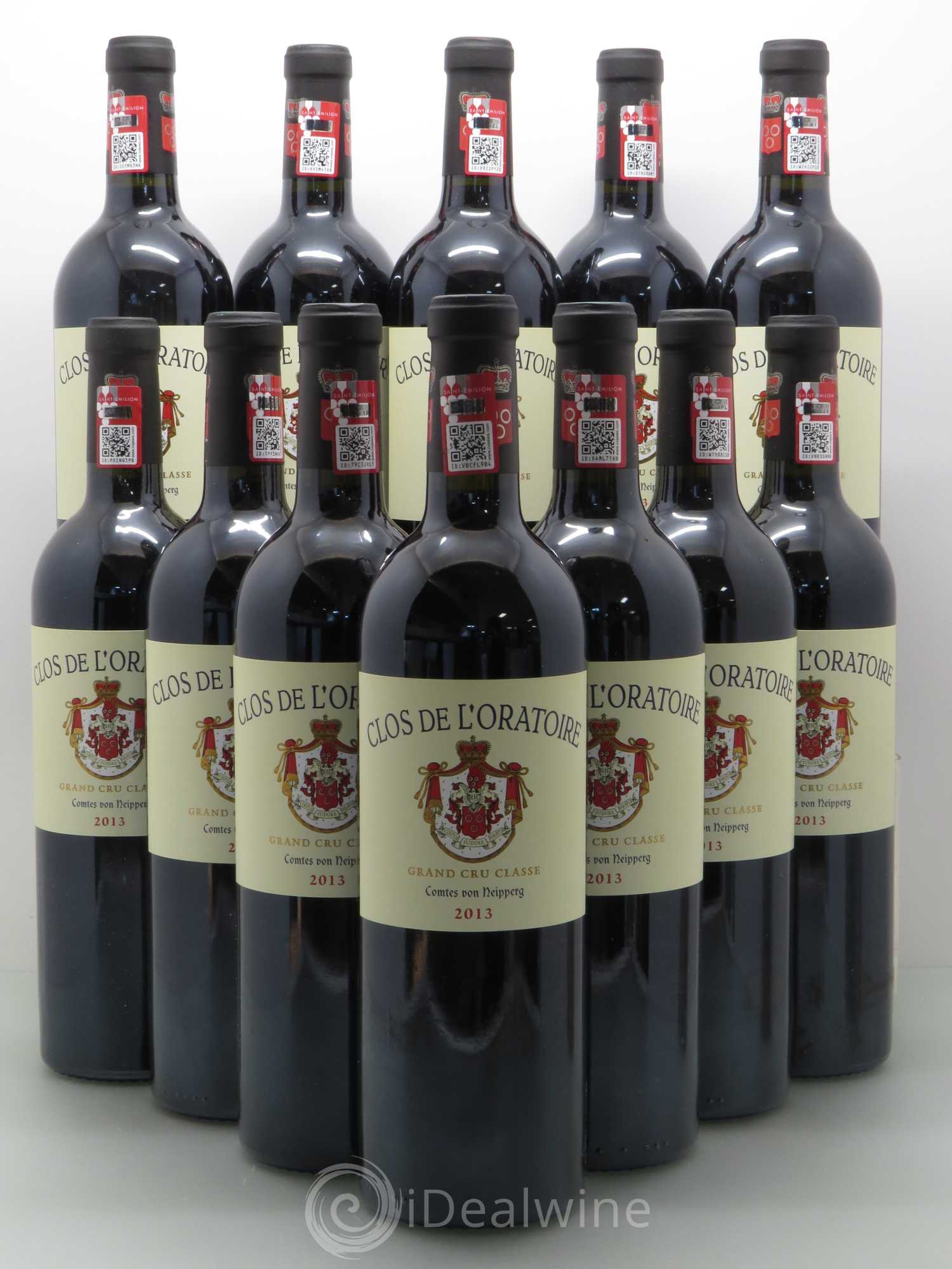 Clos de l'Oratoire Grand Cru Classé 2013 - Lot de 12 bouteilles - 0
