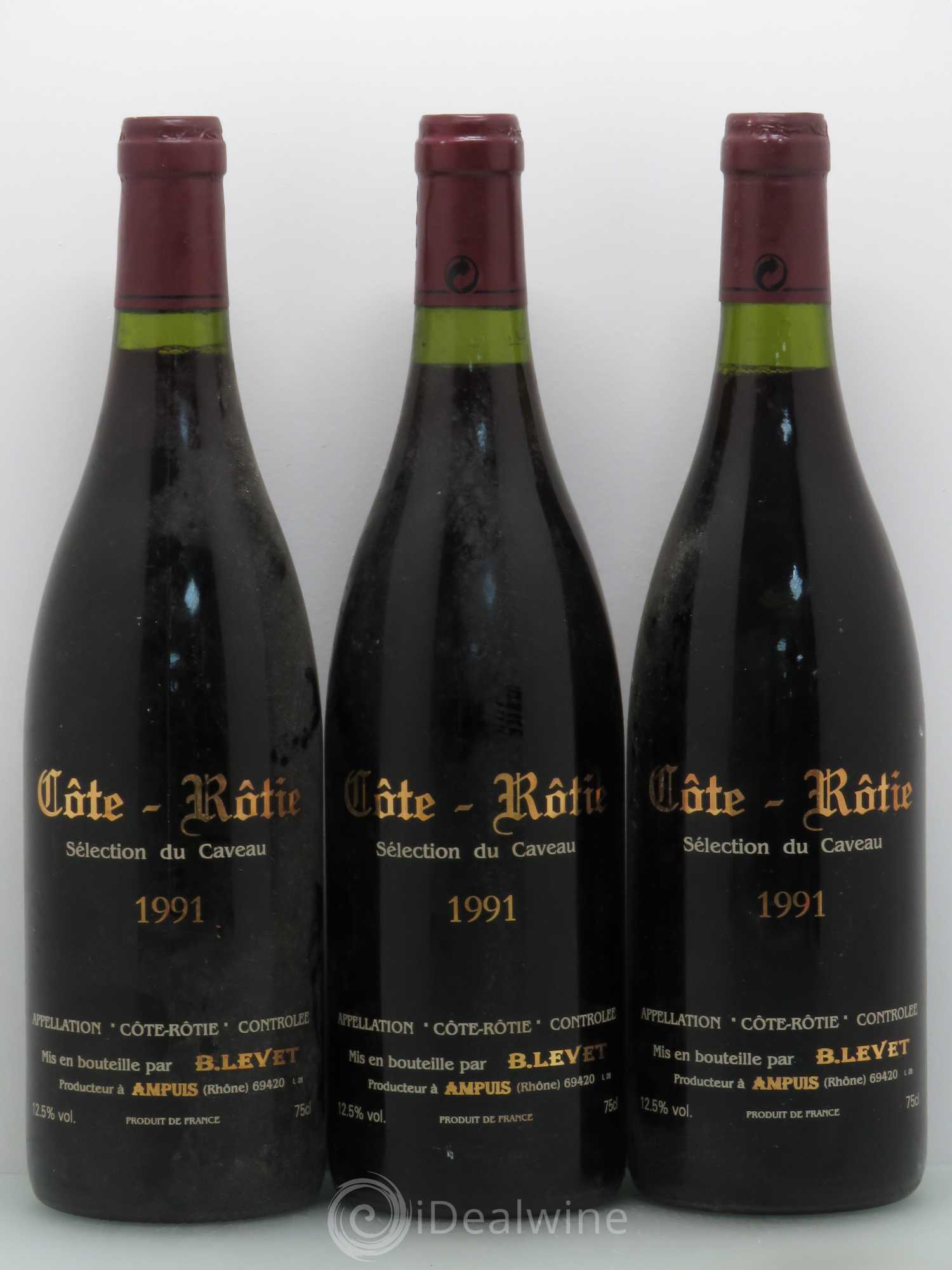 Côte-Rôtie Levet 1991 - Lot de 6 bouteilles - 4