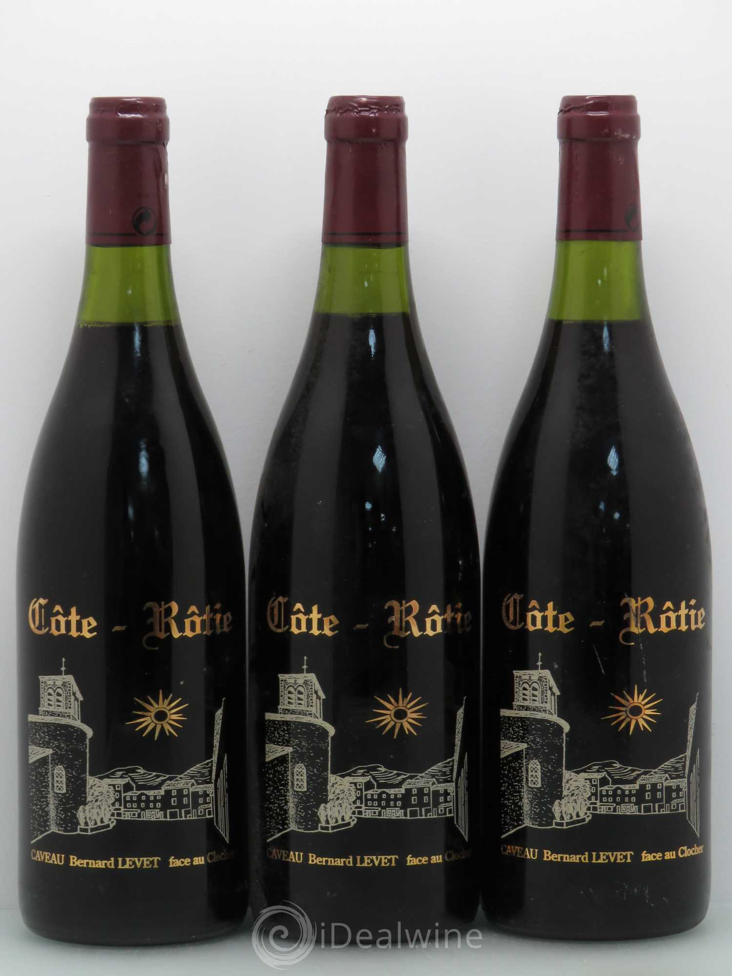 Côte-Rôtie Levet 1991 - Lot de 3 bouteilles - 0