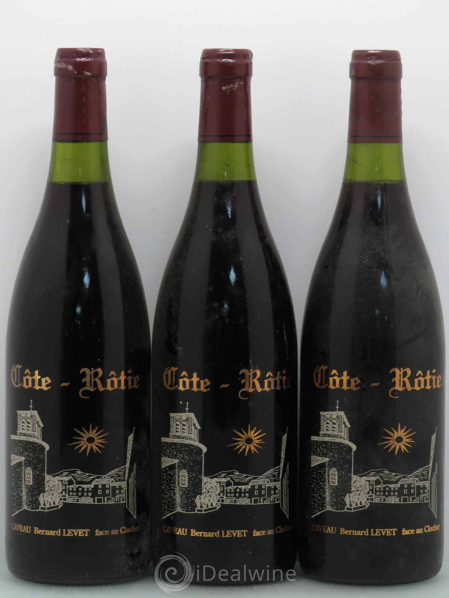 Côte-Rôtie Levet 1991 - Lot de 3 bouteilles - 0