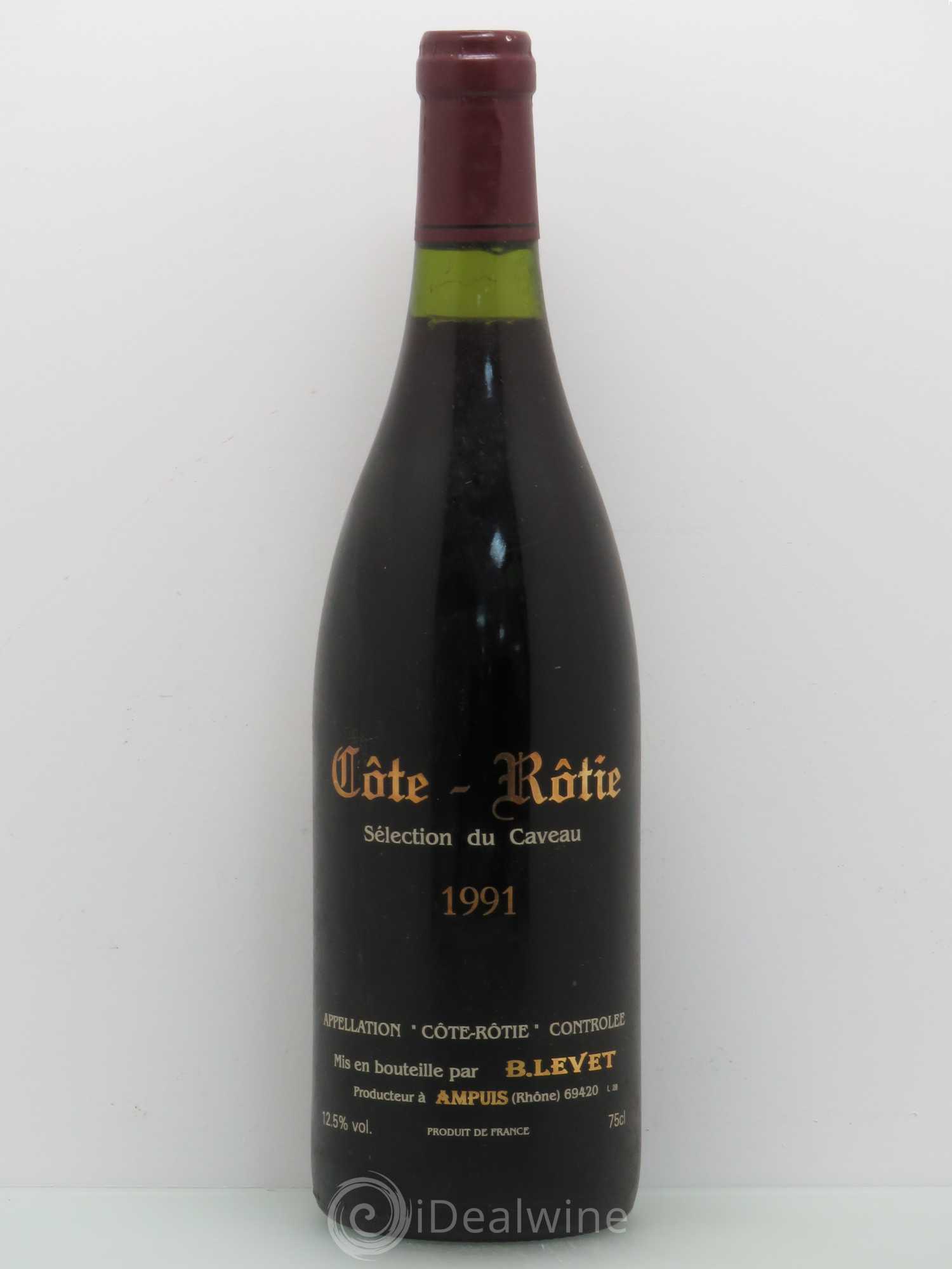 Côte-Rôtie Levet 1991 - Posten von 1 Flasche - 1