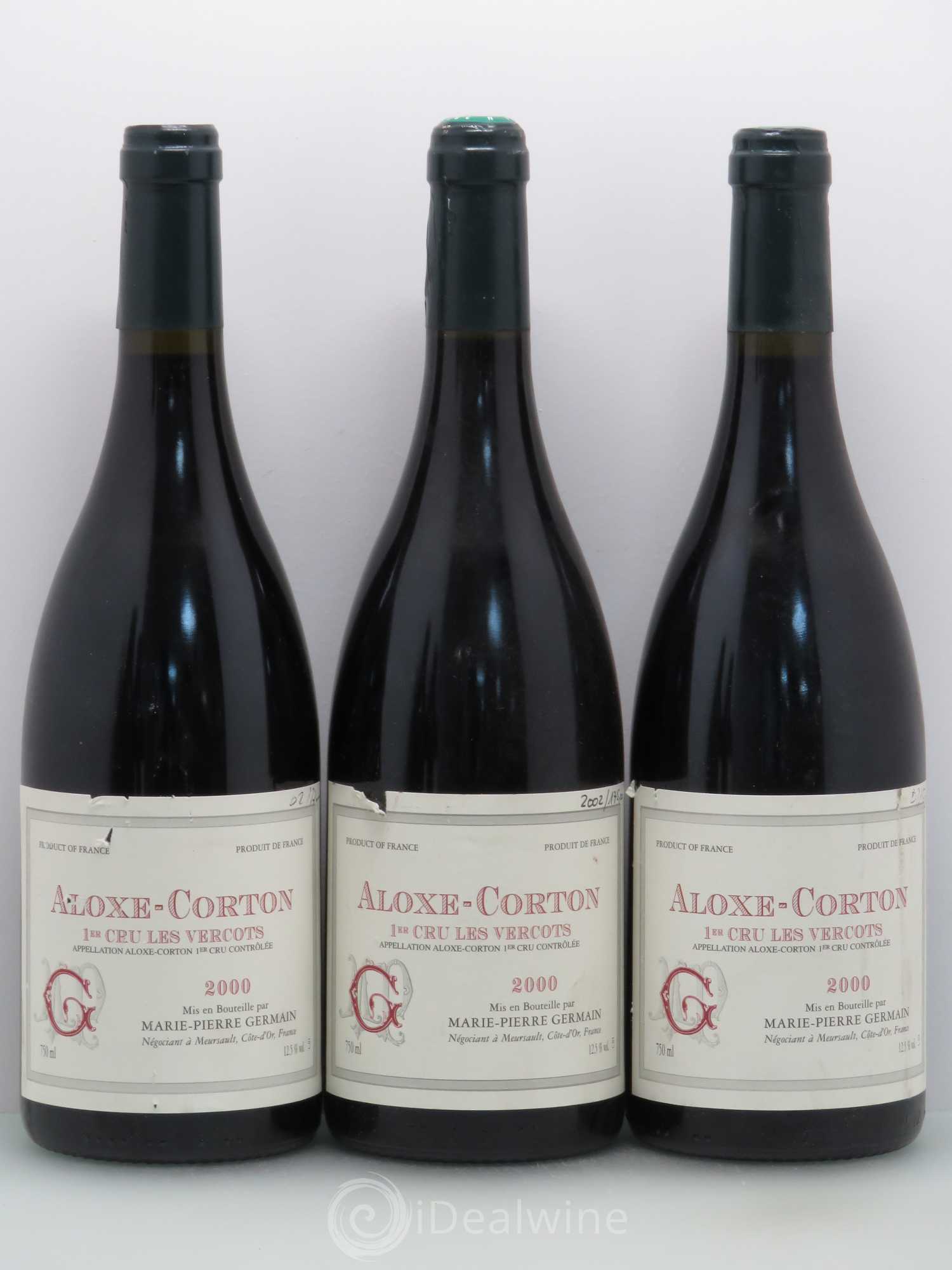 Aloxe-Corton 1er Cru 2000 - Posten von 5 Flaschen - 1
