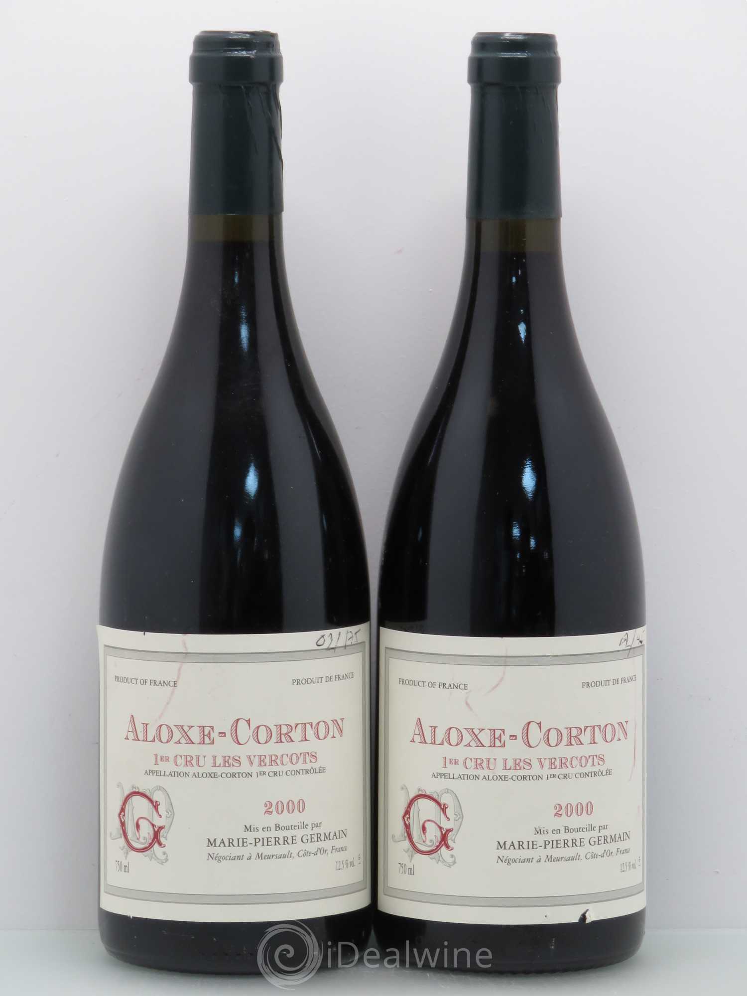 Aloxe-Corton 1er Cru 2000 - Posten von 5 Flaschen - 2