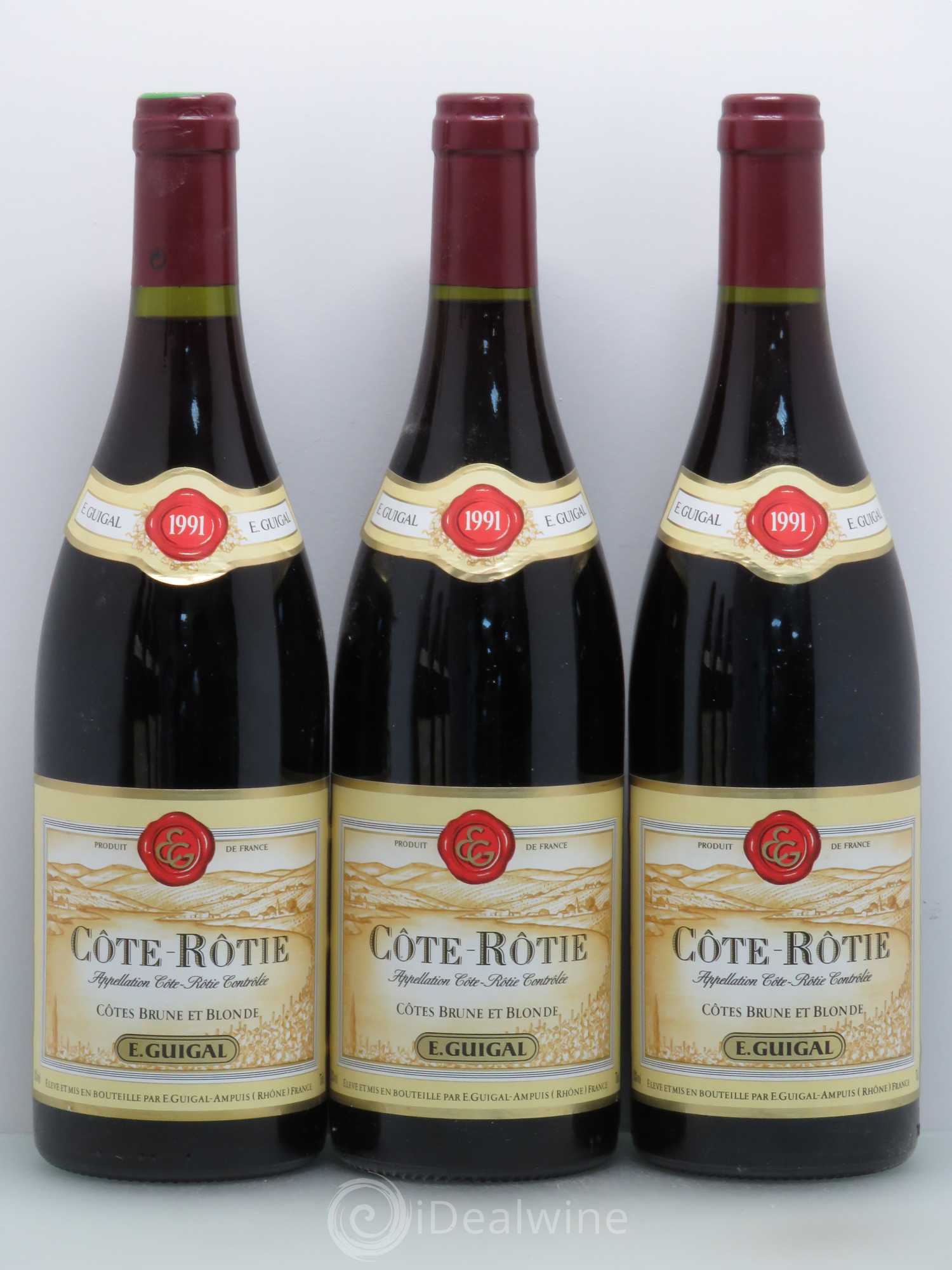 Côte-Rôtie Guigal 1991 - Lot de 6 bouteilles - 1