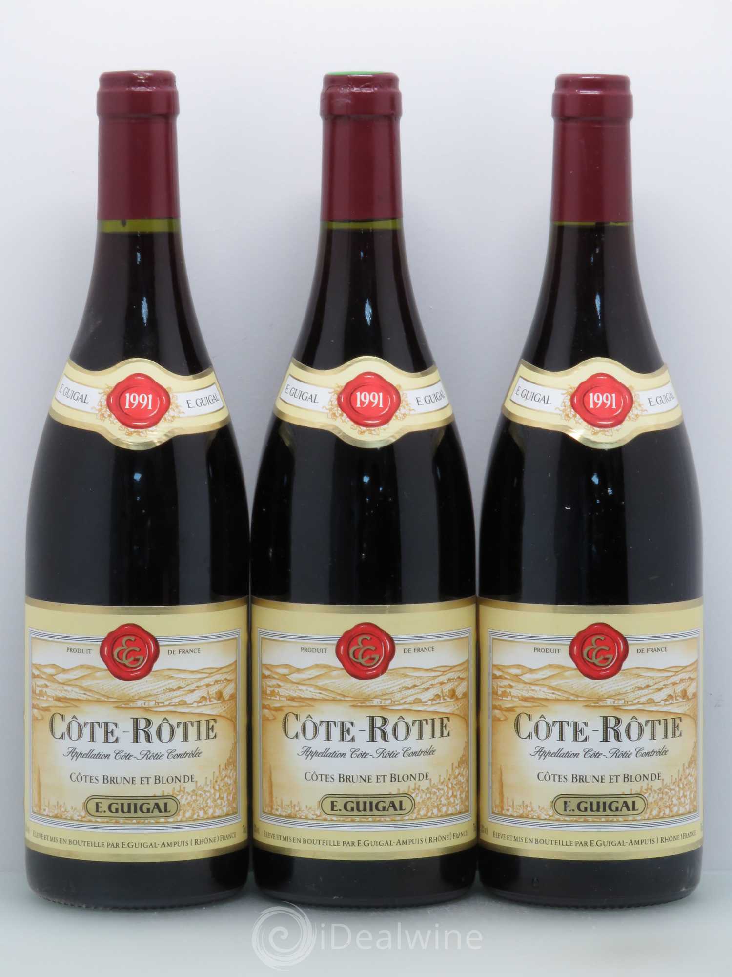 Côte-Rôtie Guigal 1991 - Lot de 6 bouteilles - 2