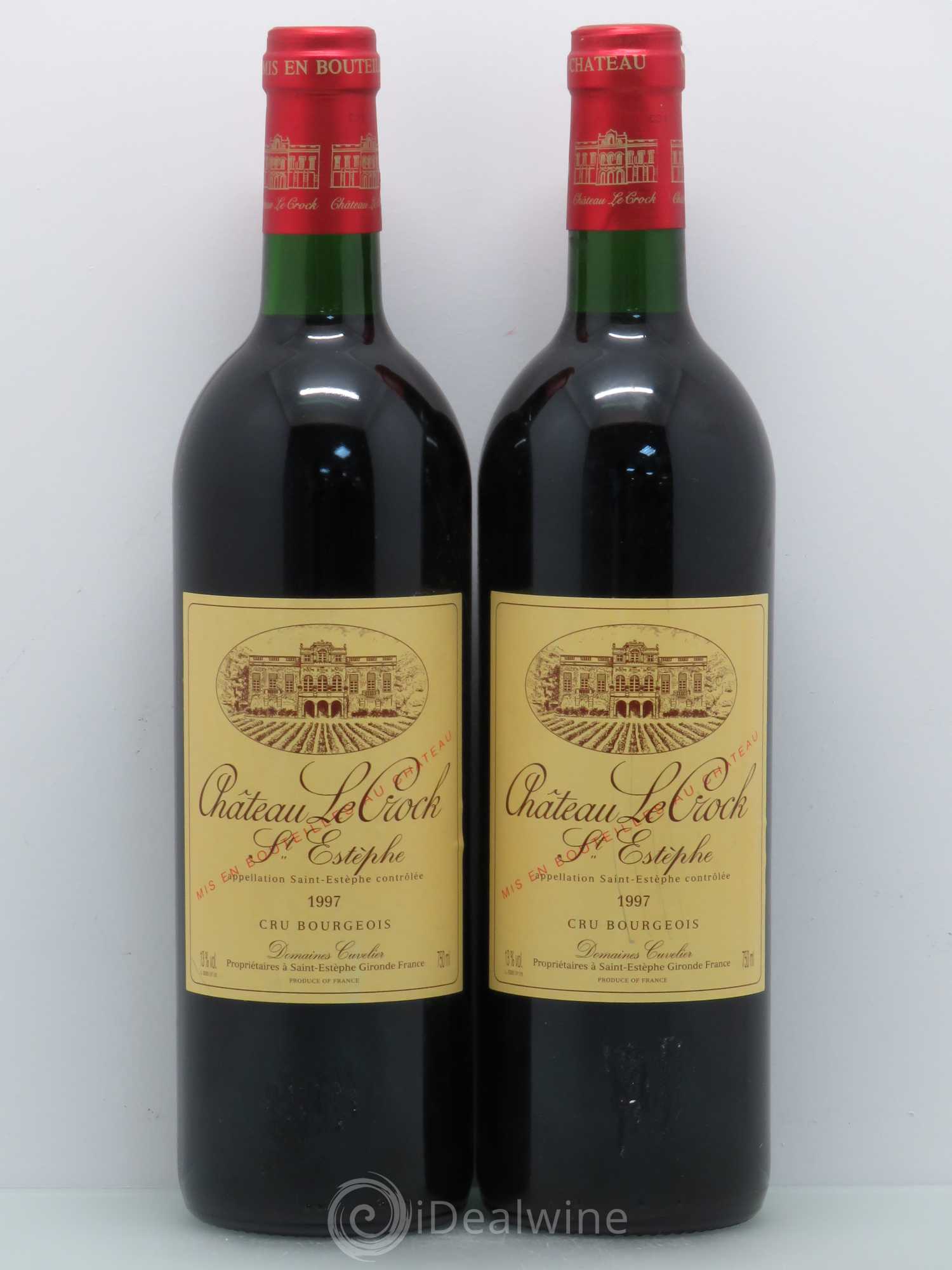 Château le Crock Cru Bourgeois 1997 - Lot de 4 bouteilles - 2