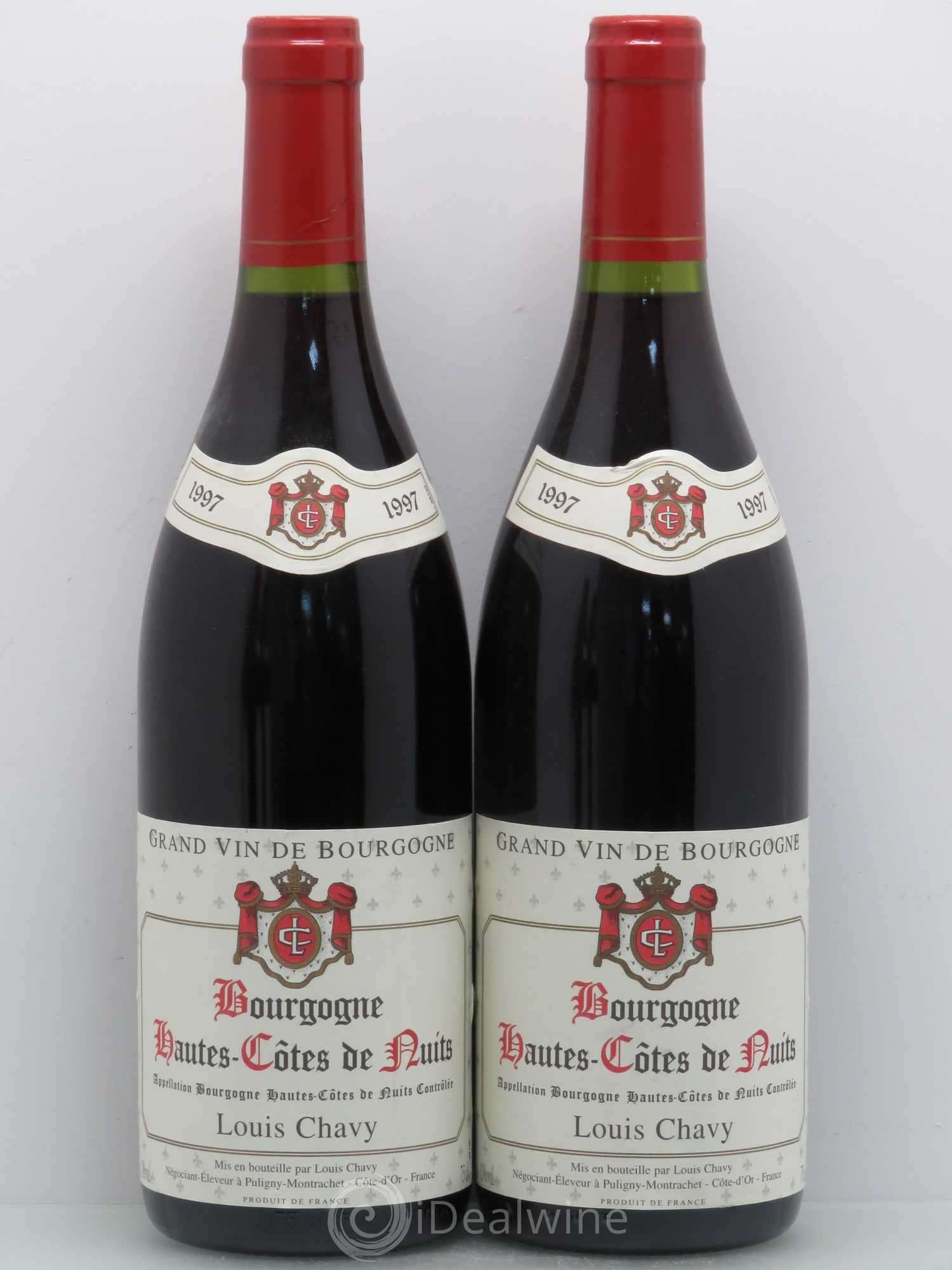 Hautes-Côtes de Nuits Louis Chavy 1997 - Lot de 4 bouteilles - 1