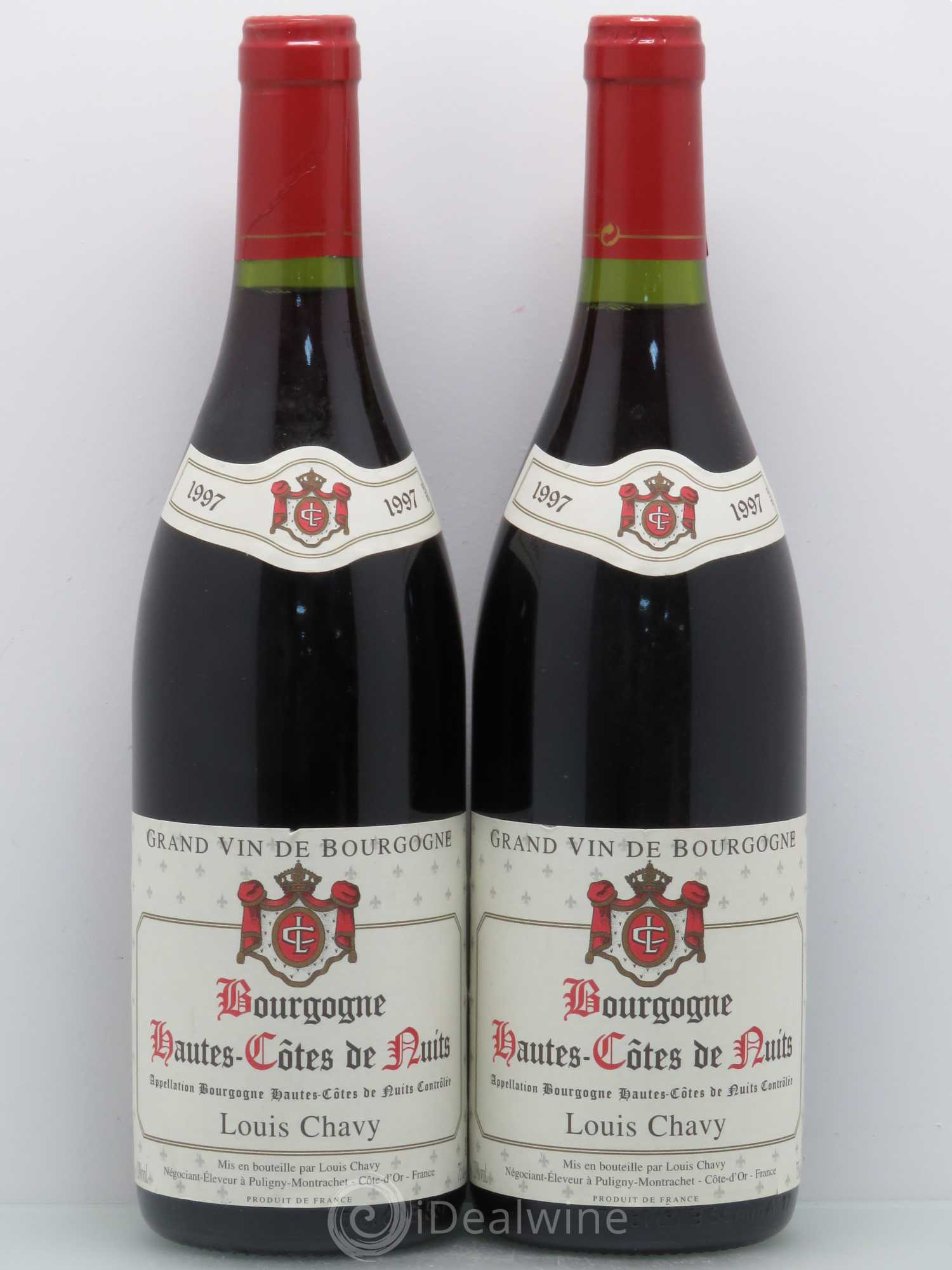 Hautes-Côtes de Nuits Louis Chavy 1997 - Lot de 4 bouteilles - 2