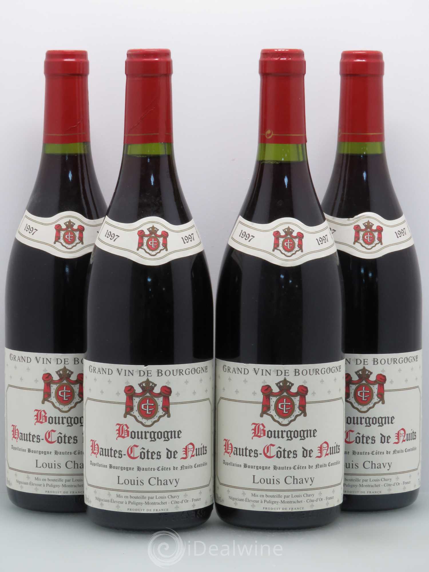 Hautes-Côtes de Nuits Louis Chavy 1997 - Lot de 4 bouteilles - 0