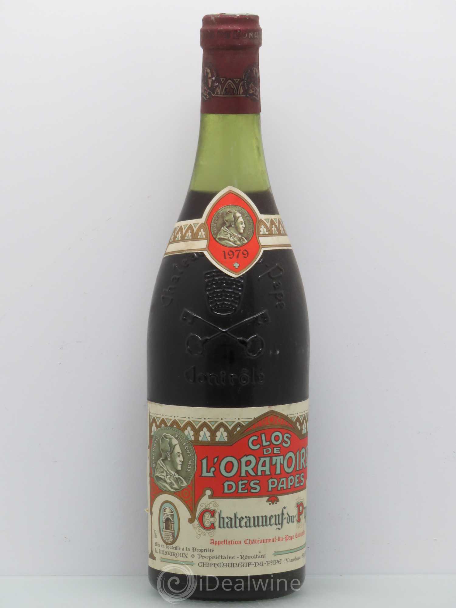 Châteauneuf-du-Pape Clos de l'Oratoire des Papes 1979 - Lot de 1 bouteille - 0