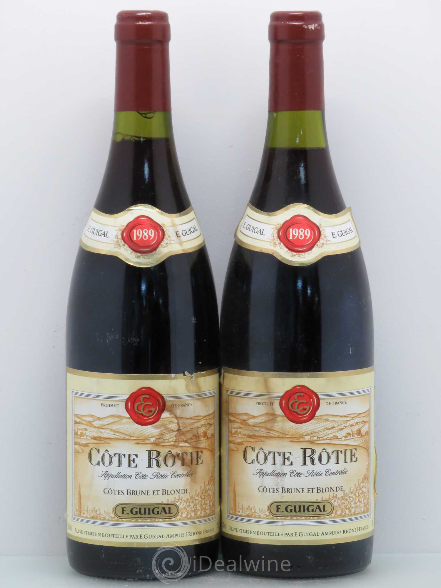 Côte-Rôtie Guigal 1989 - Lot de 2 bouteilles - 0