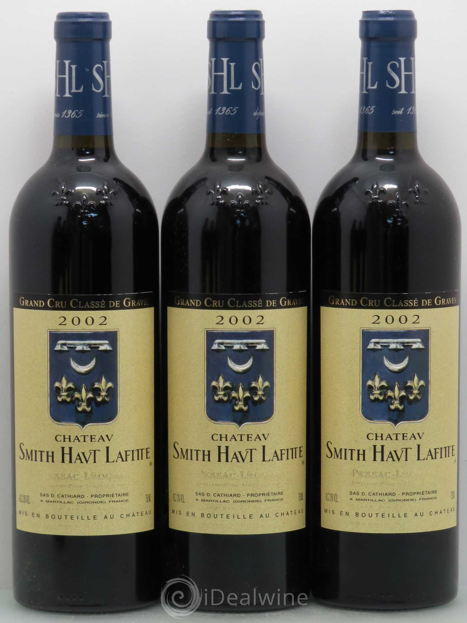 Château Smith Haut Lafitte Cru Classé de Graves 2002 - Lot de 6 bouteilles - 1