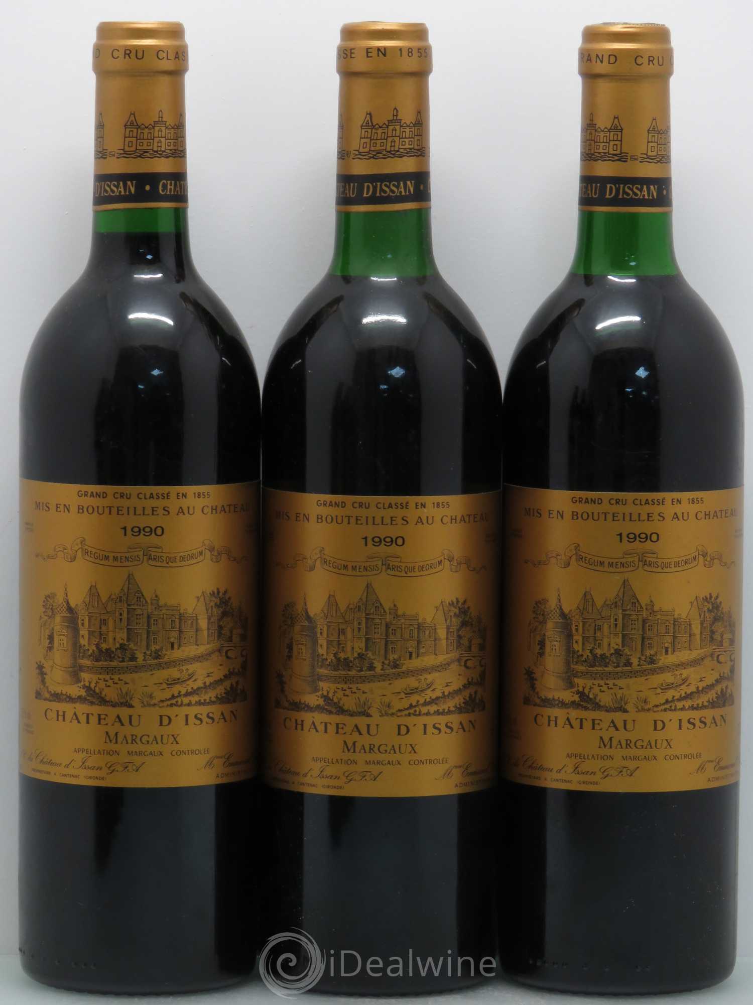 Château d'Issan 3ème Grand Cru Classé 1990 - Lot de 6 bouteilles - 1