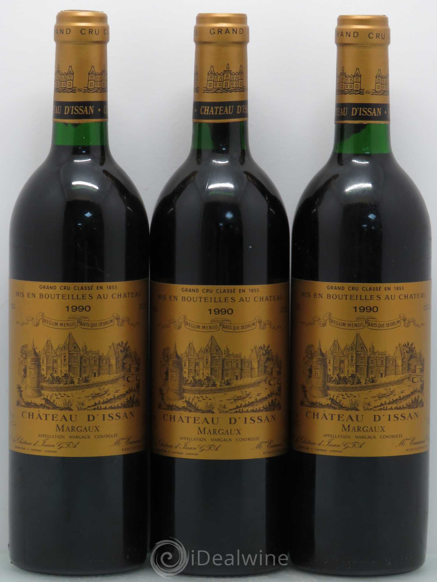 Château d'Issan 3ème Grand Cru Classé 1990 - Lot de 6 bouteilles - 2