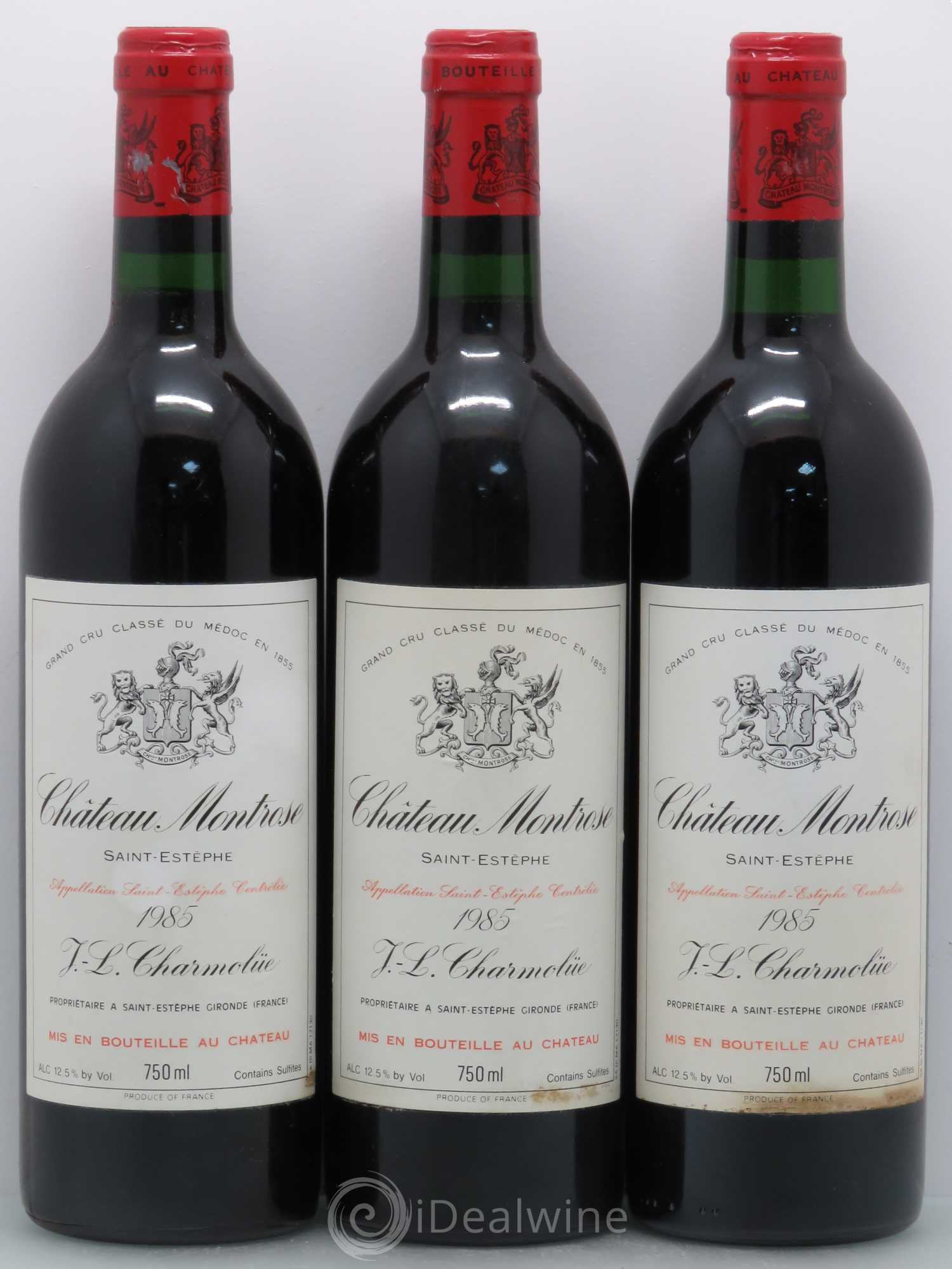 Château Montrose 2ème Grand Cru Classé 1985 - Lot de 6 bouteilles - 2