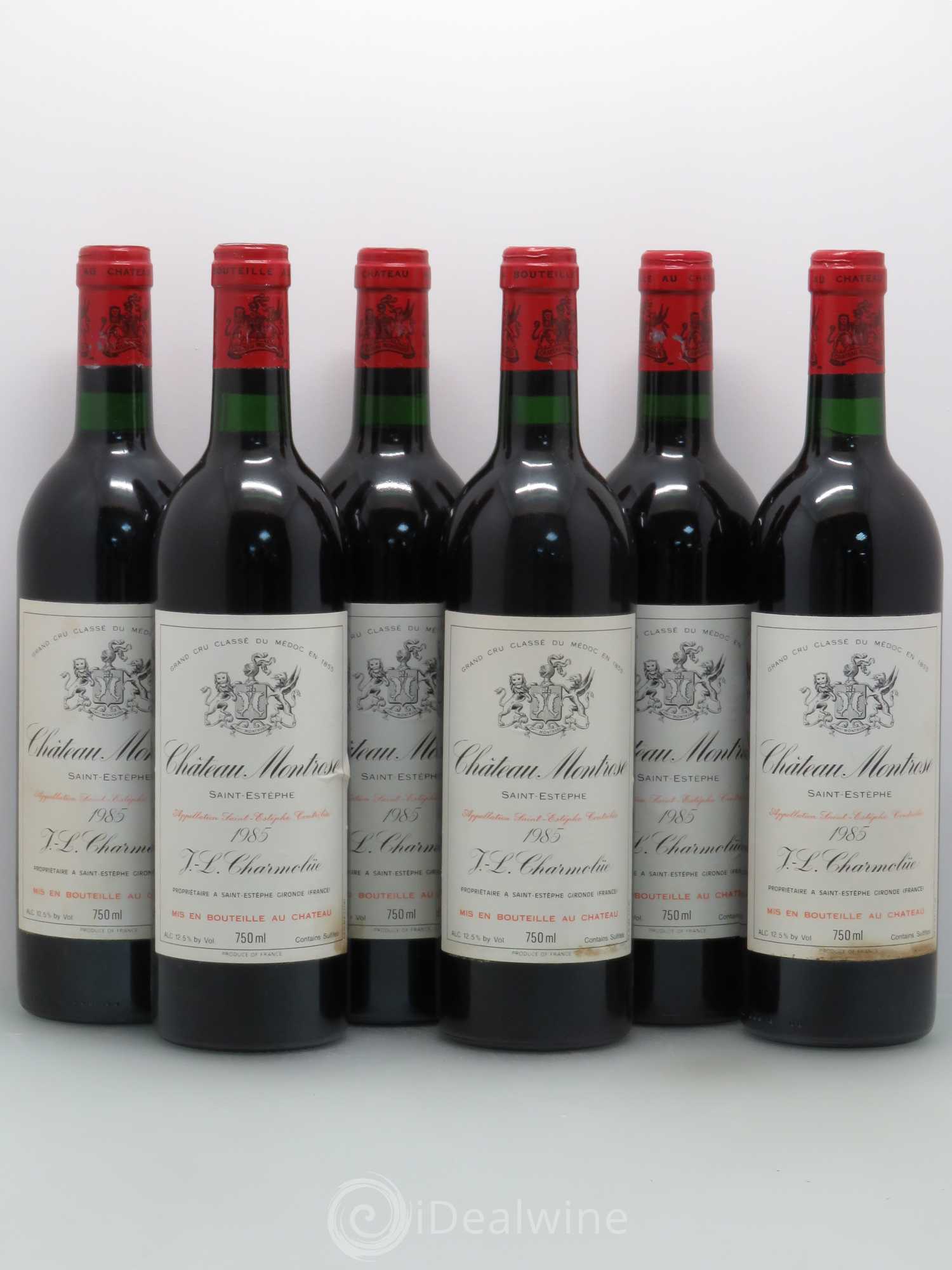 Château Montrose 2ème Grand Cru Classé 1985 - Lot de 6 bouteilles - 0