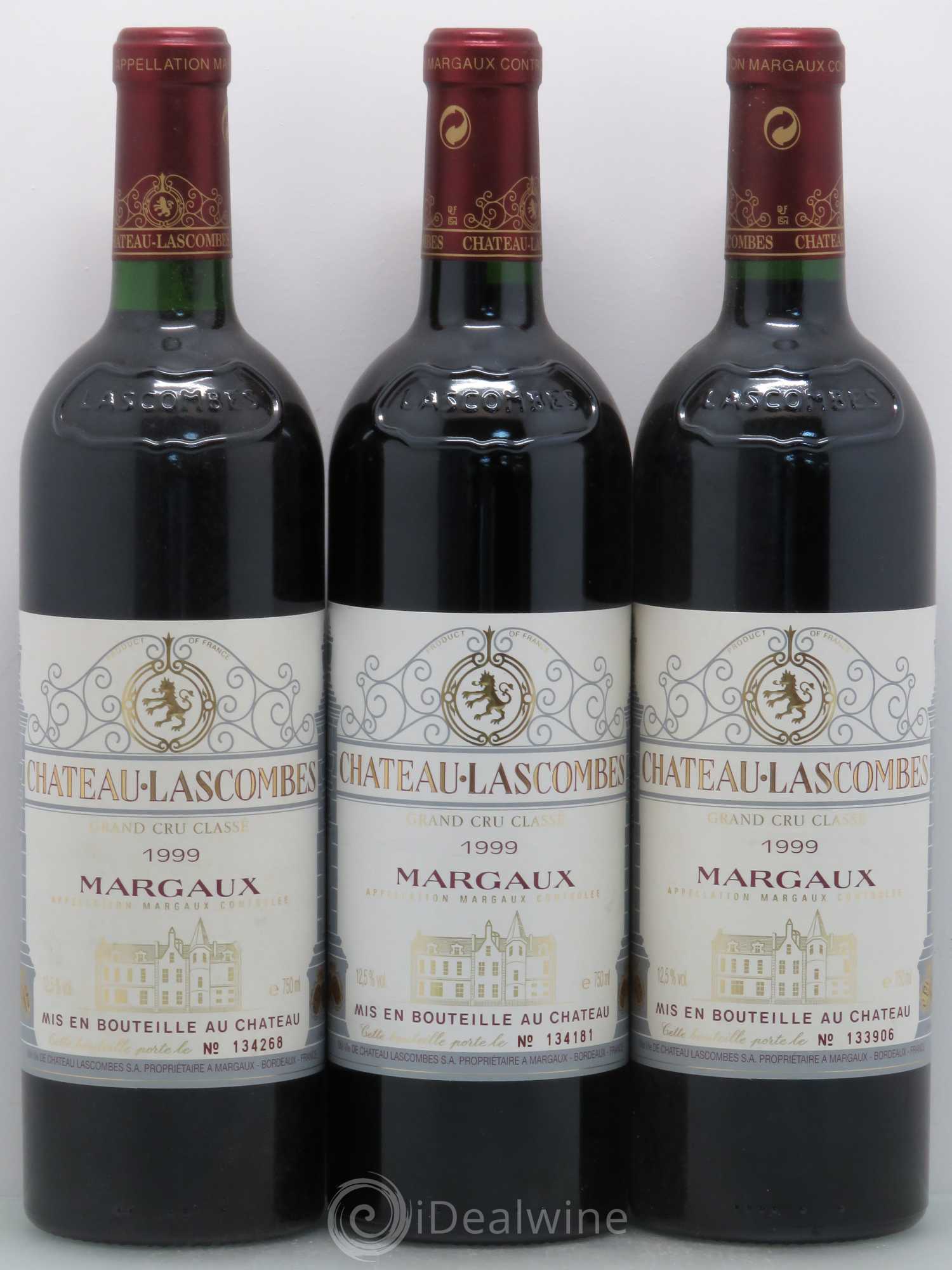 Château Lascombes 2ème Grand Cru Classé 1999 - Lot de 12 bouteilles - 2