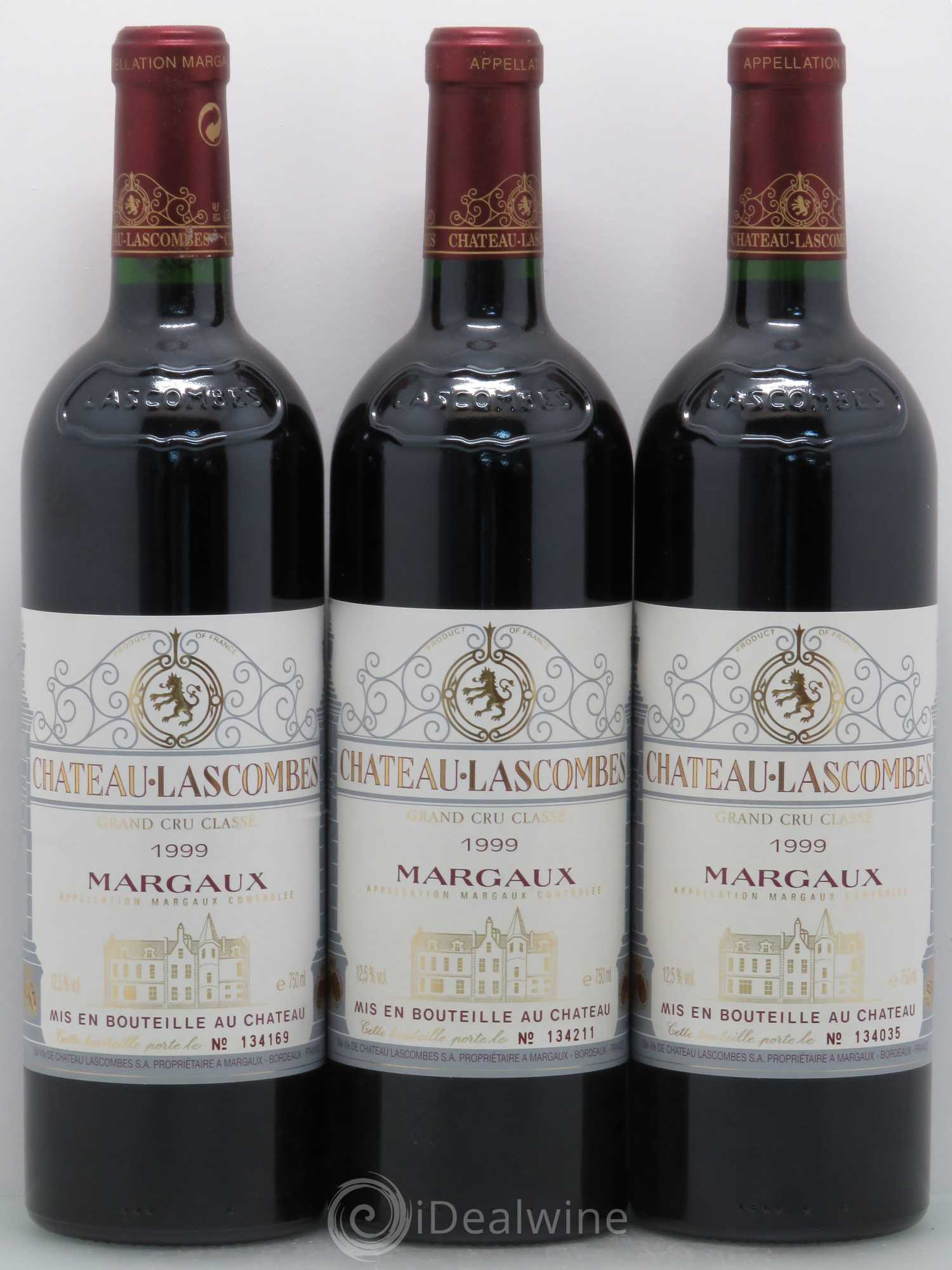 Château Lascombes 2ème Grand Cru Classé 1999 - Lot de 12 bouteilles - 3
