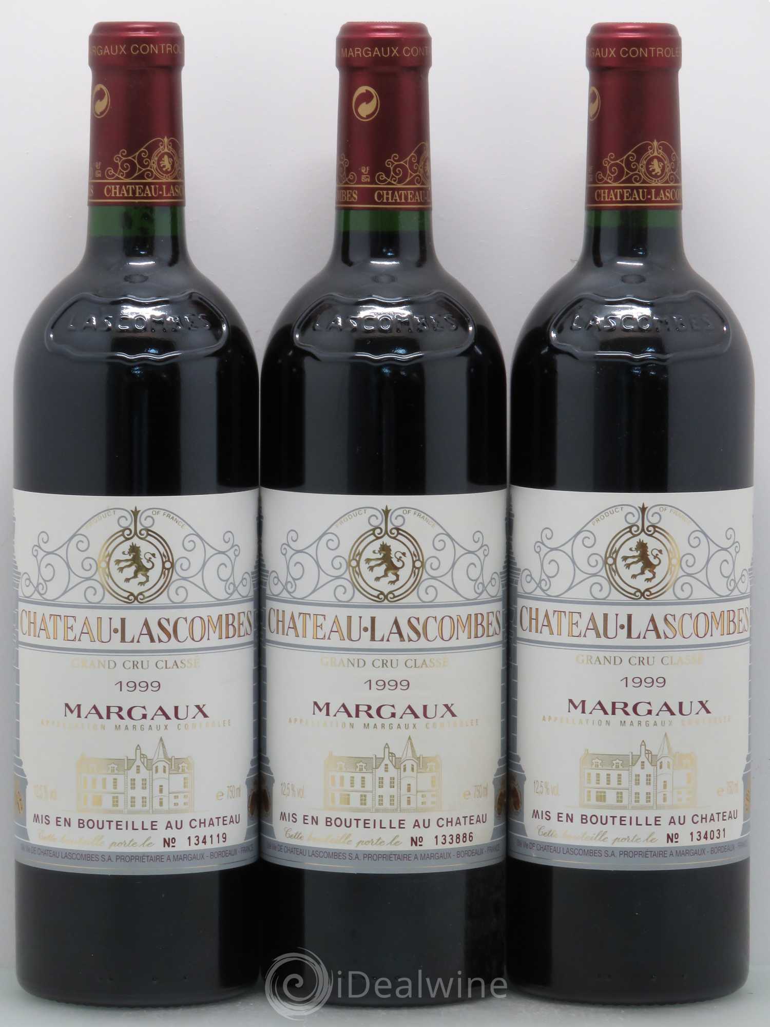 Château Lascombes 2ème Grand Cru Classé 1999 - Lot de 12 bouteilles - 4