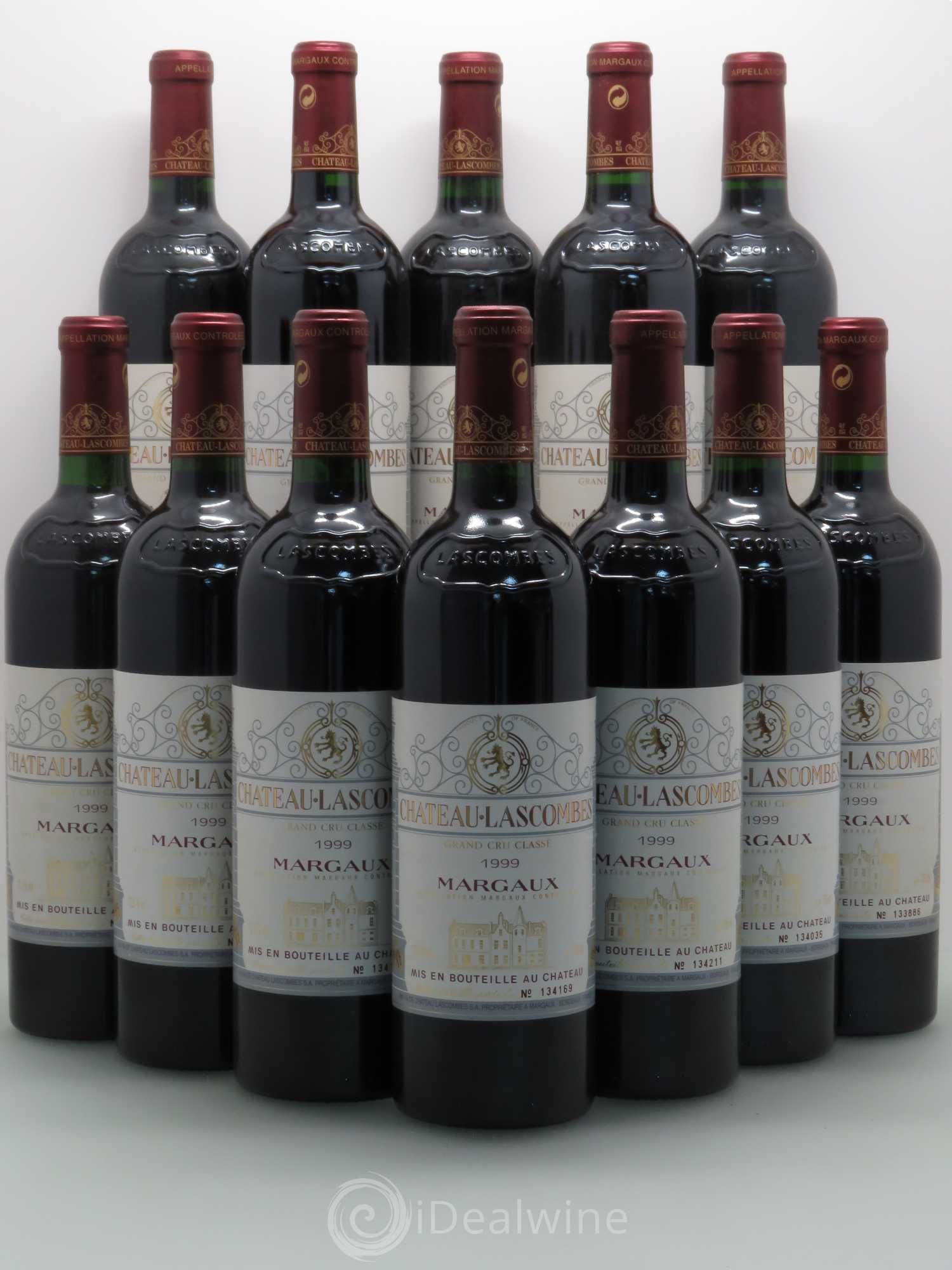 Château Lascombes 2ème Grand Cru Classé 1999 - Lot de 12 bouteilles - 0