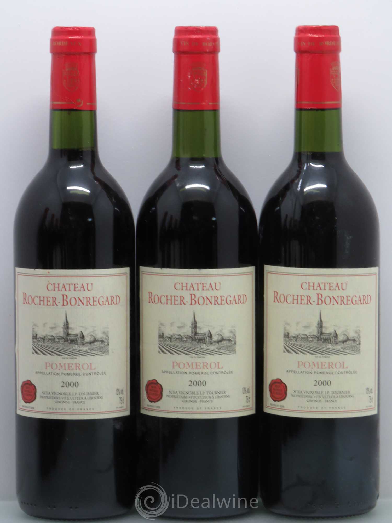 Pomerol Château Rocher Bonregard 2000 - Lot de 12 bouteilles - 2