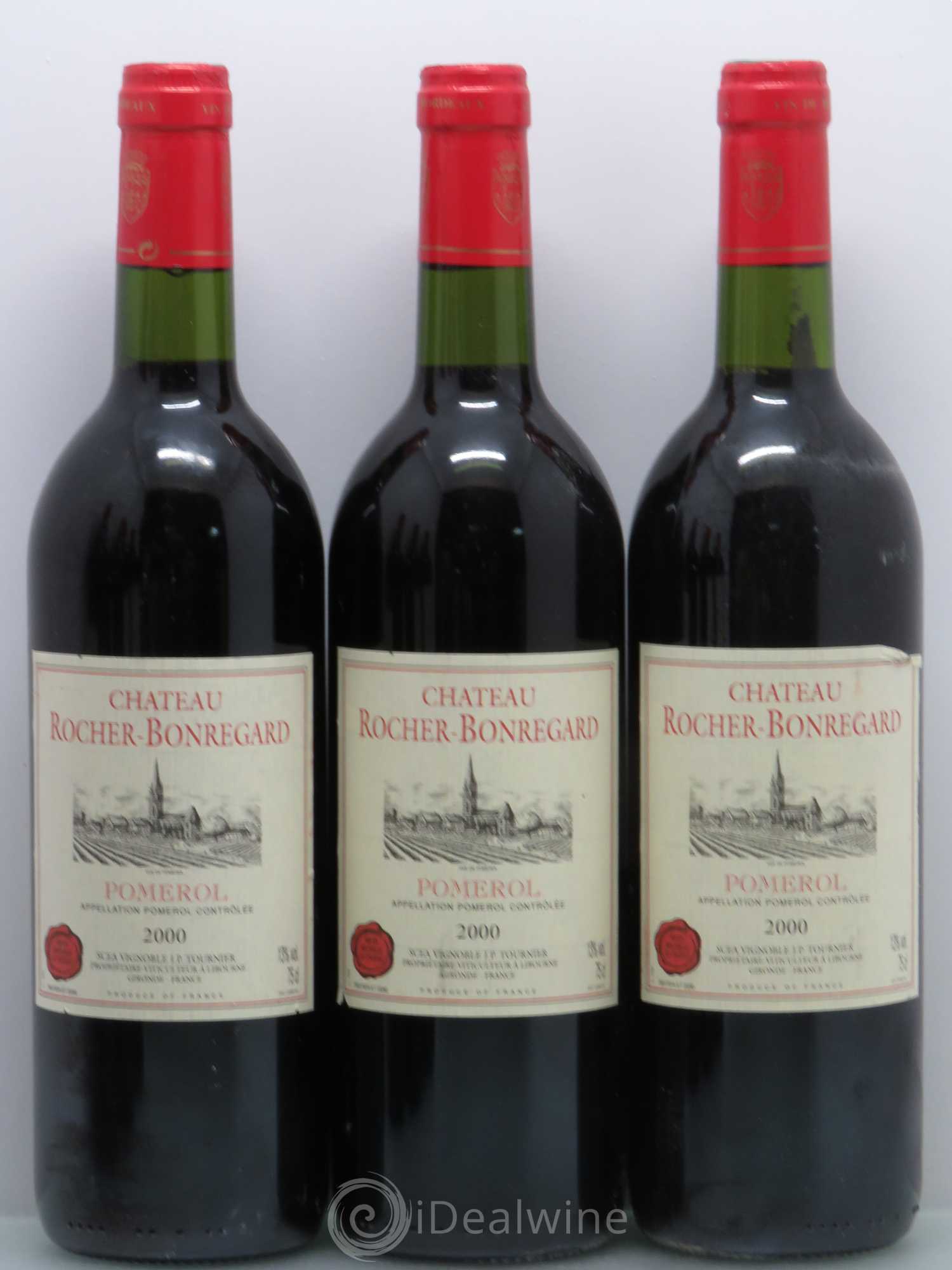 Pomerol Château Rocher Bonregard 2000 - Lot de 12 bouteilles - 3