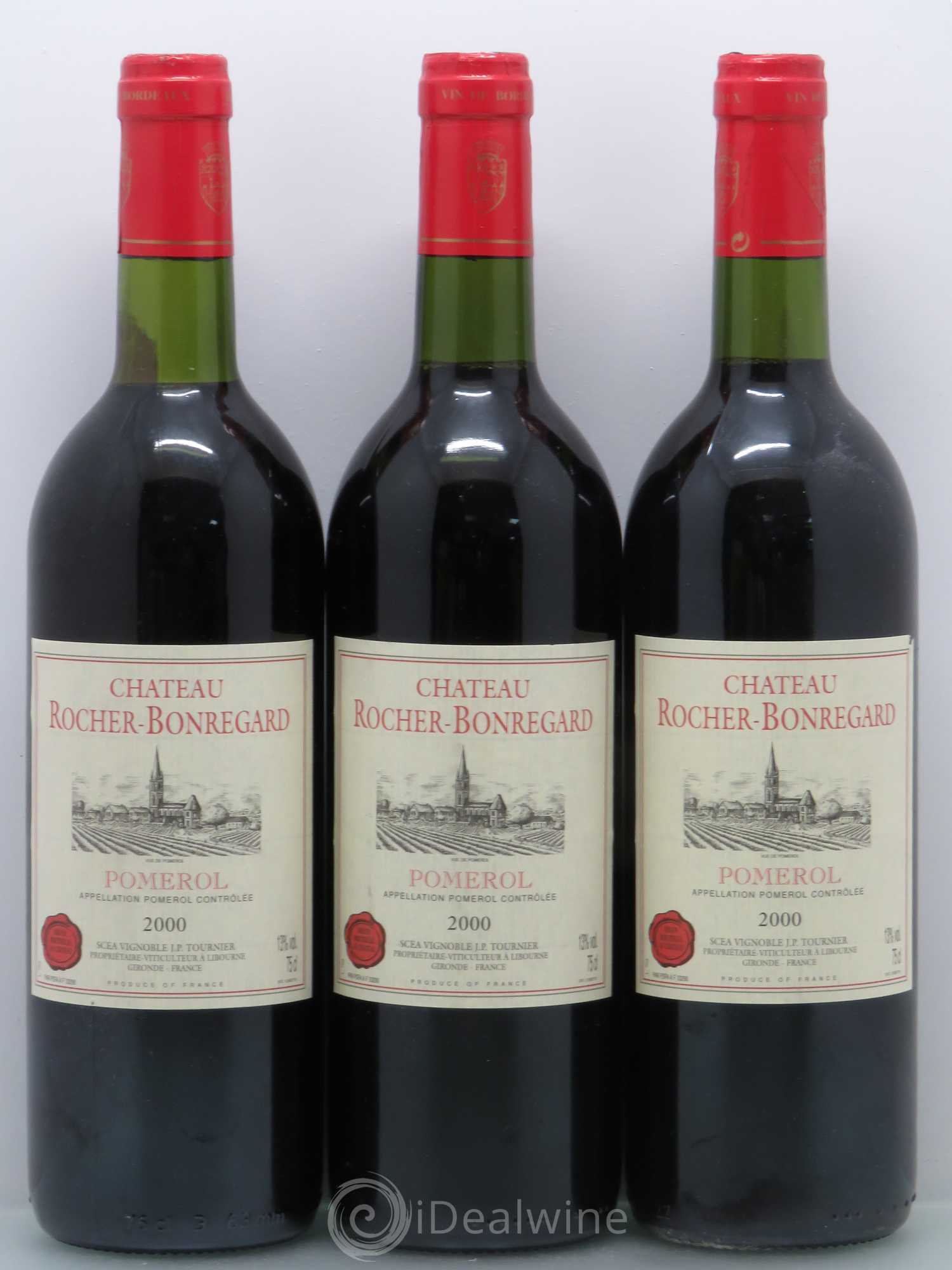 Pomerol Château Rocher Bonregard 2000 - Lot de 12 bouteilles - 4